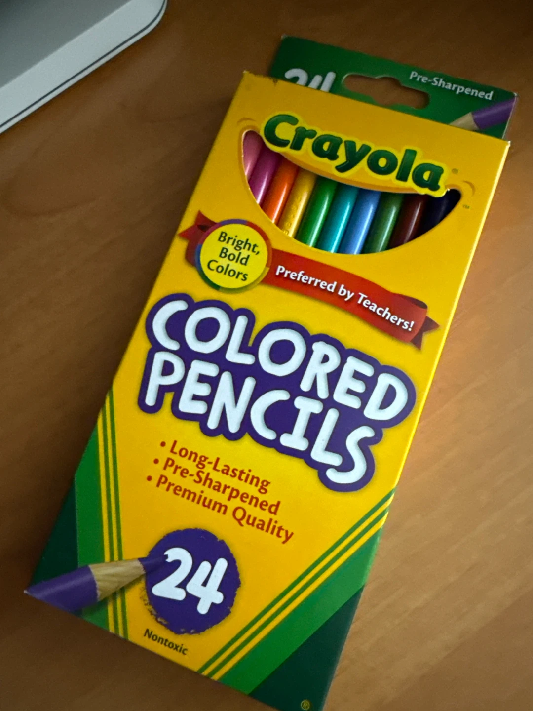 Crayola 24 Count Colored Pencils - Pre-Sharpened