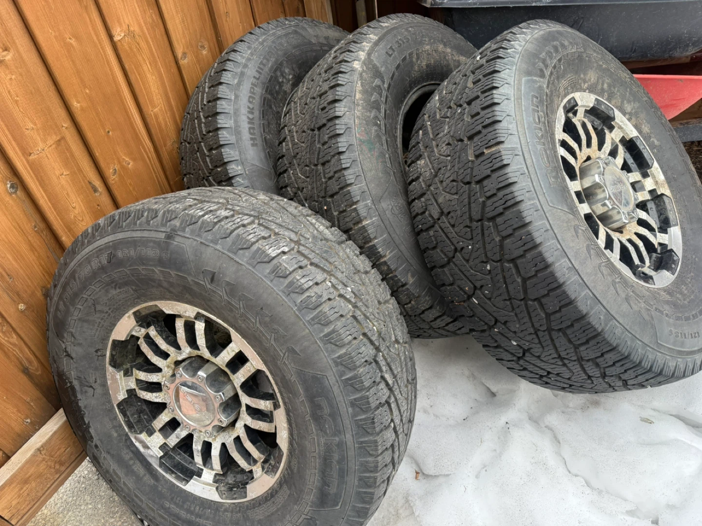 Set of 4 Dick Cepek Trail Country Tires