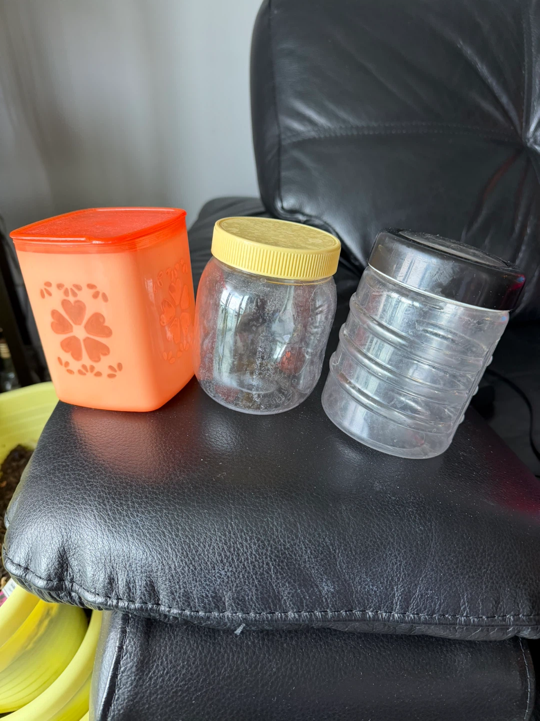 Free - Assorted Plastic Storage Jars