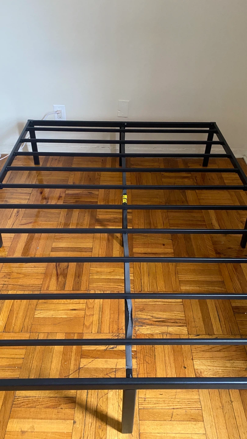 Black Metal Bed Frame - photo 2