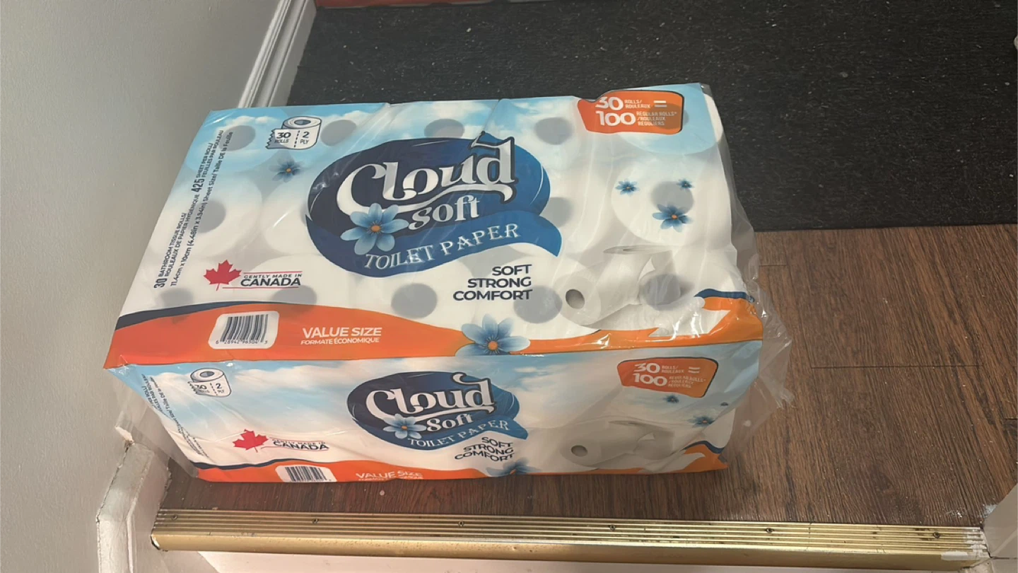 Cloud Soft Toilet Paper - Value Size Packs