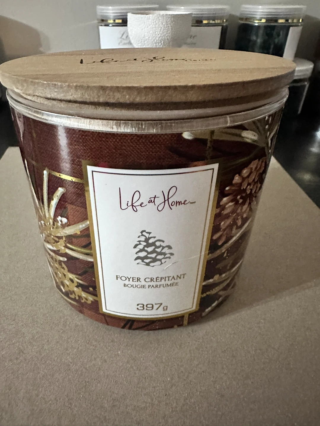 Life at Home Foyer Crepitant Scented Candle 397g - photo 2