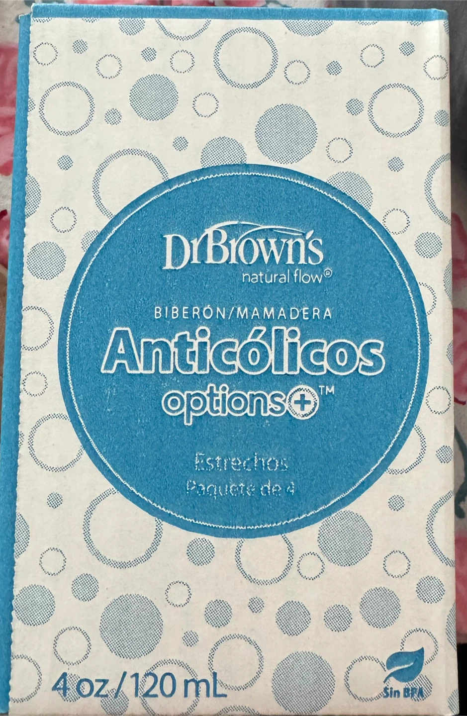 Dr. Brown's Natural Flow Options+  Baby Bottles - 4 oz/120 ml