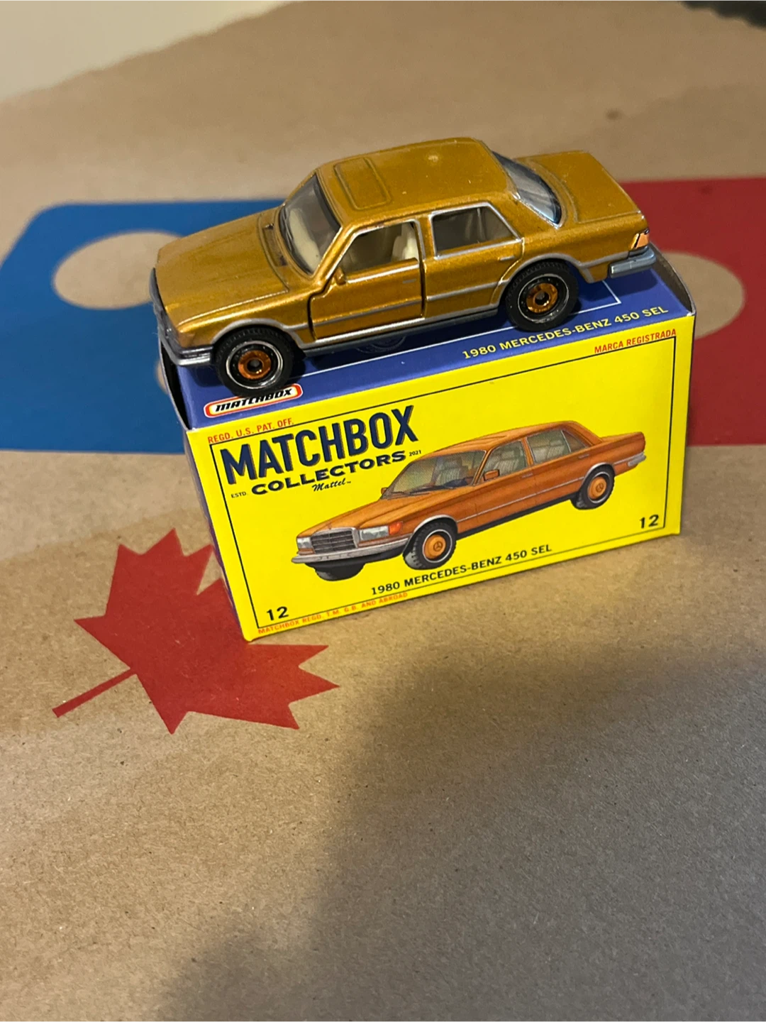 Matchbox 1980 Mercedes-Benz 450 SEL Collectors Series Toy Car