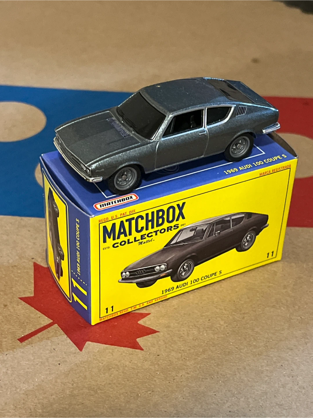 Matchbox Collectors 1969 Audi 100 Coupe S