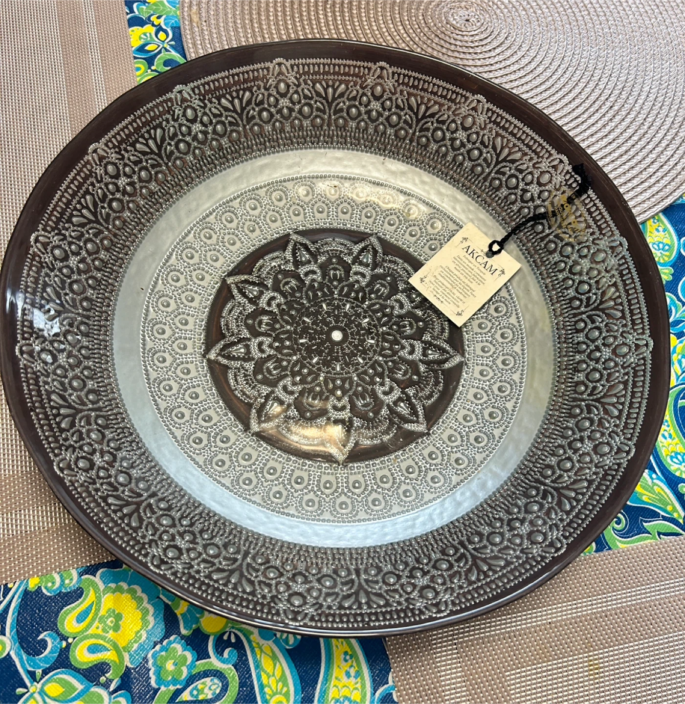 AKCAM Decorative Plate