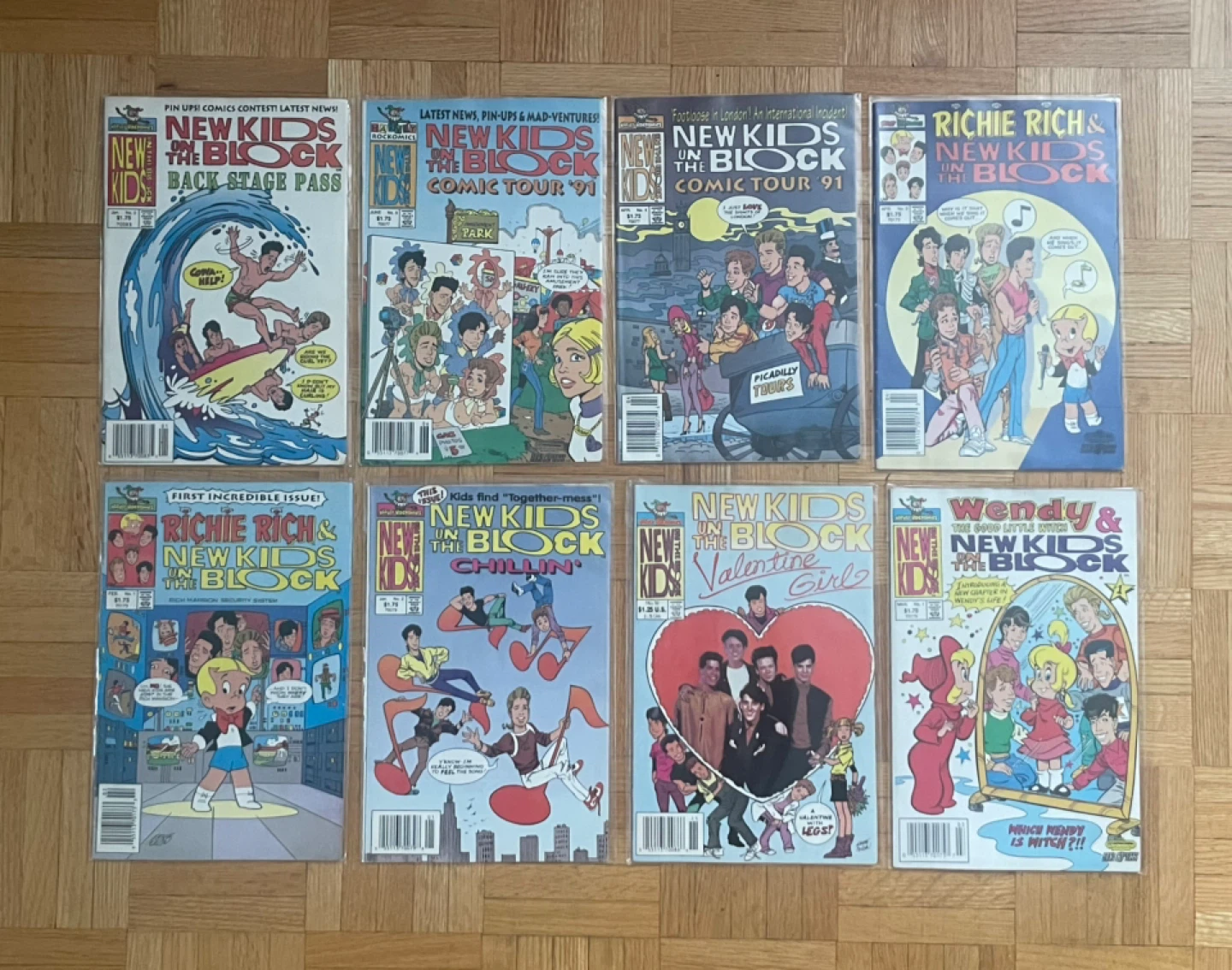 Collection of New Kids on the Block Comics