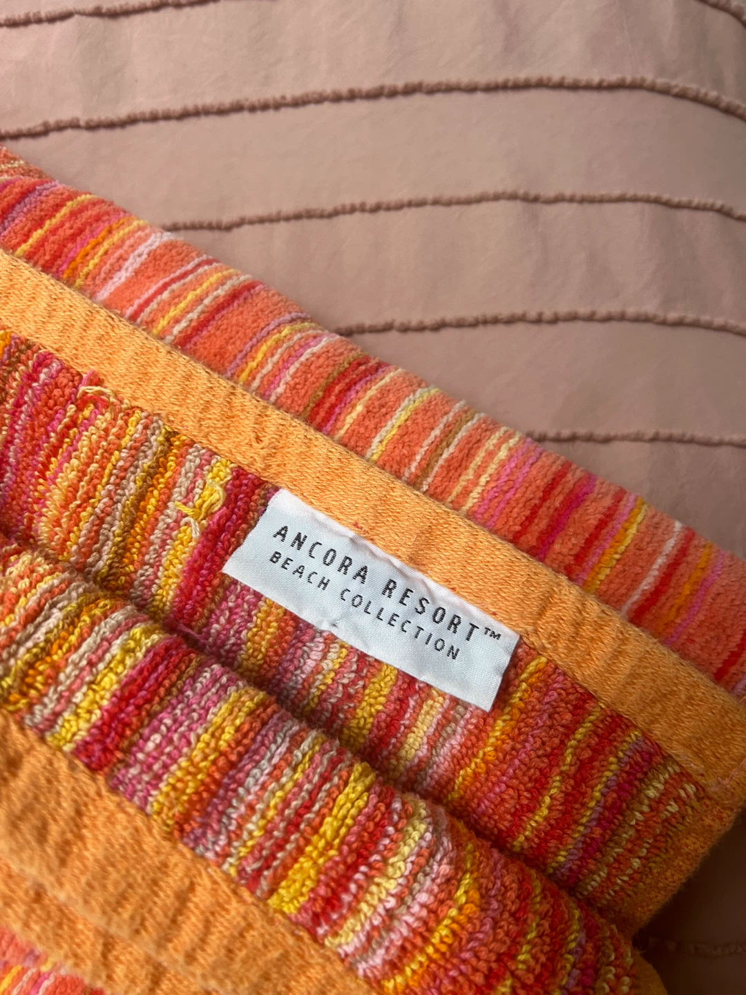 Ancora Resort Beach Collection Striped Cotton Towel - photo 2