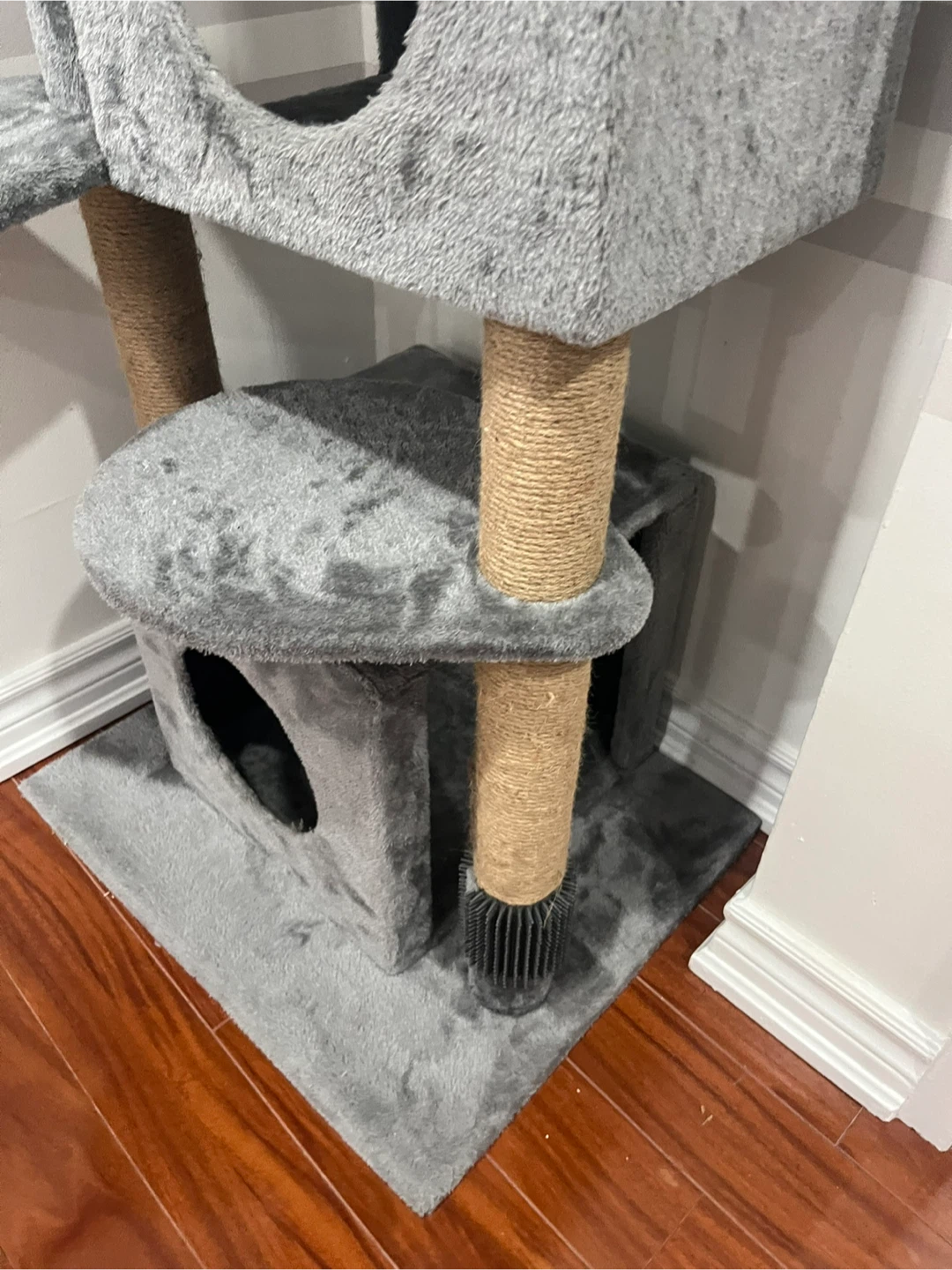 Grey Multi-Level Cat Tree Condo - photo 3