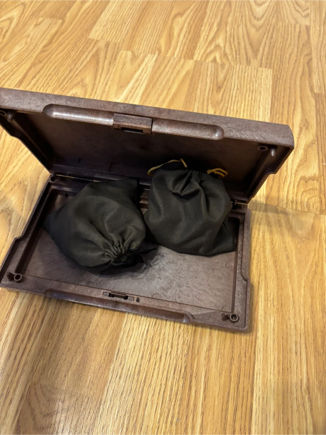 Wooden Folding Chess Set with Storage Case - photo 5