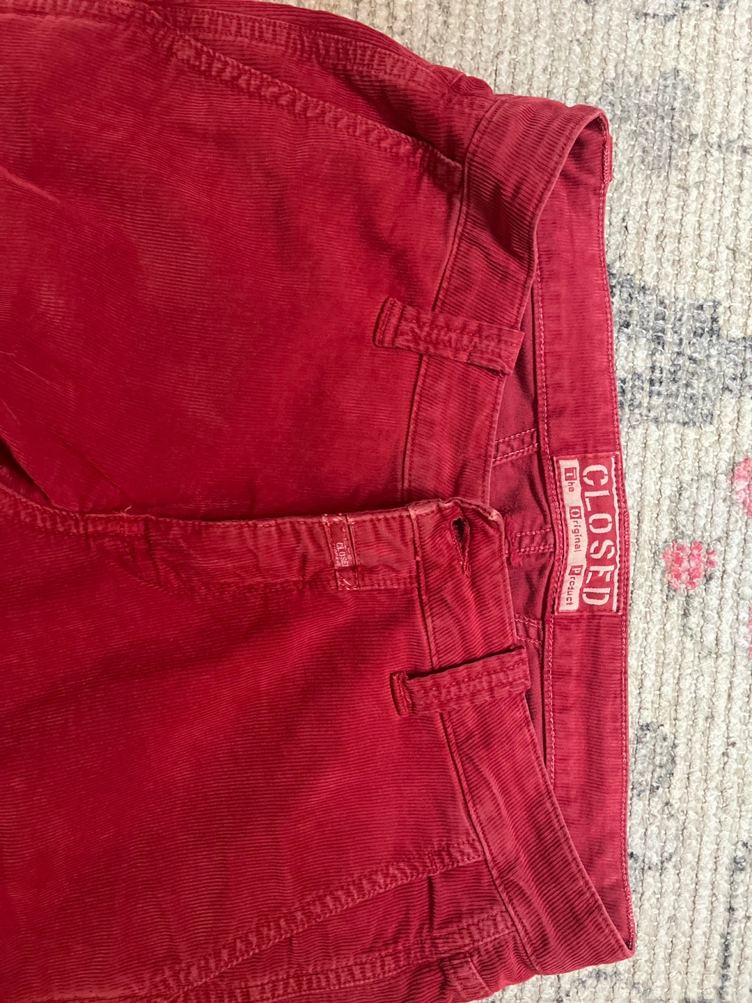 Red Corduroy Pants by CLOSED - photo 2