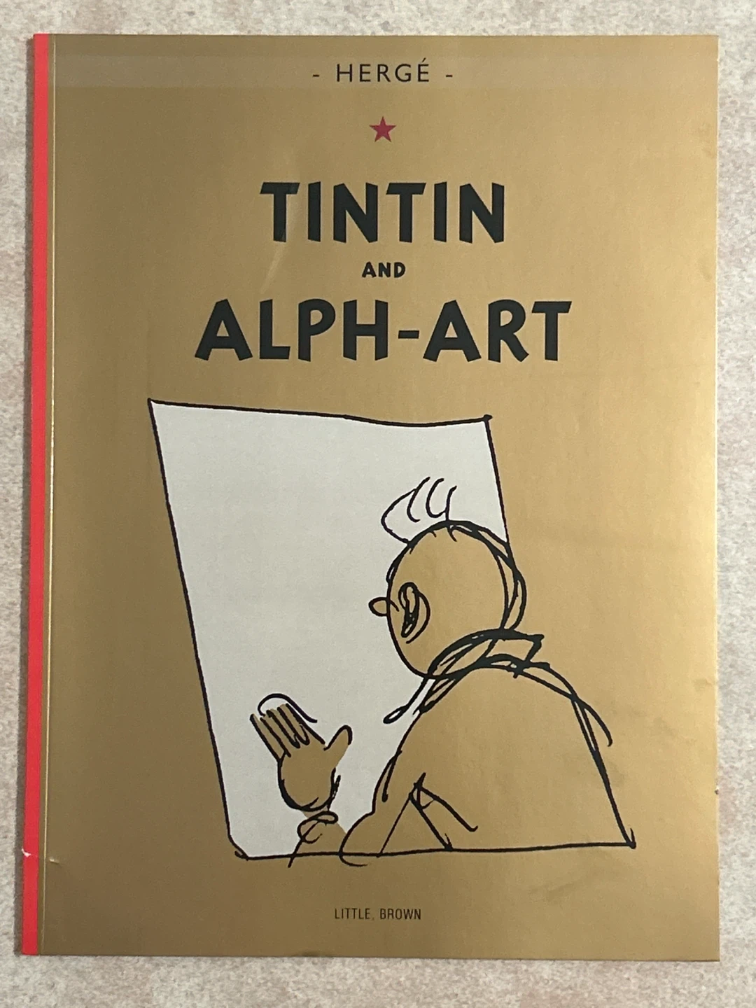 Tintin and Alph-Art Book by Hergé