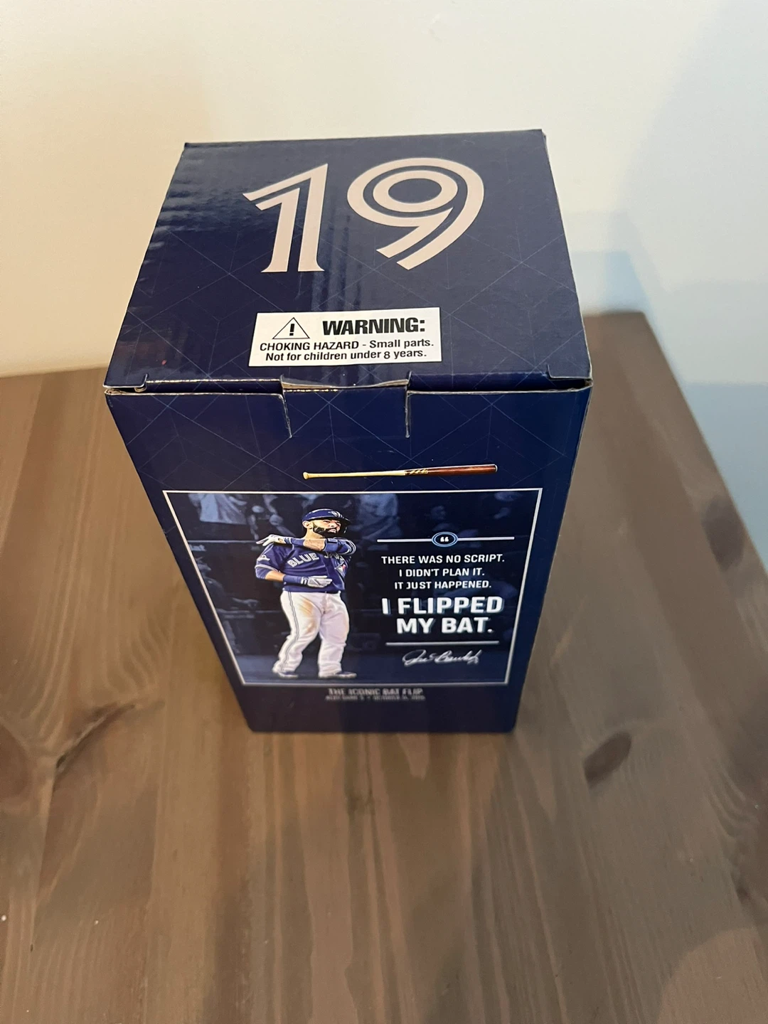 Jose Bautista Toronto Blue Jays "The Iconic Bat Flip" Bobblehead - photo 2