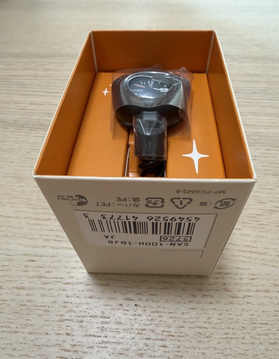 Authentic Casio Sauna "SA" Wrist Watch SAN-100H-1BJR Black - photo 4
