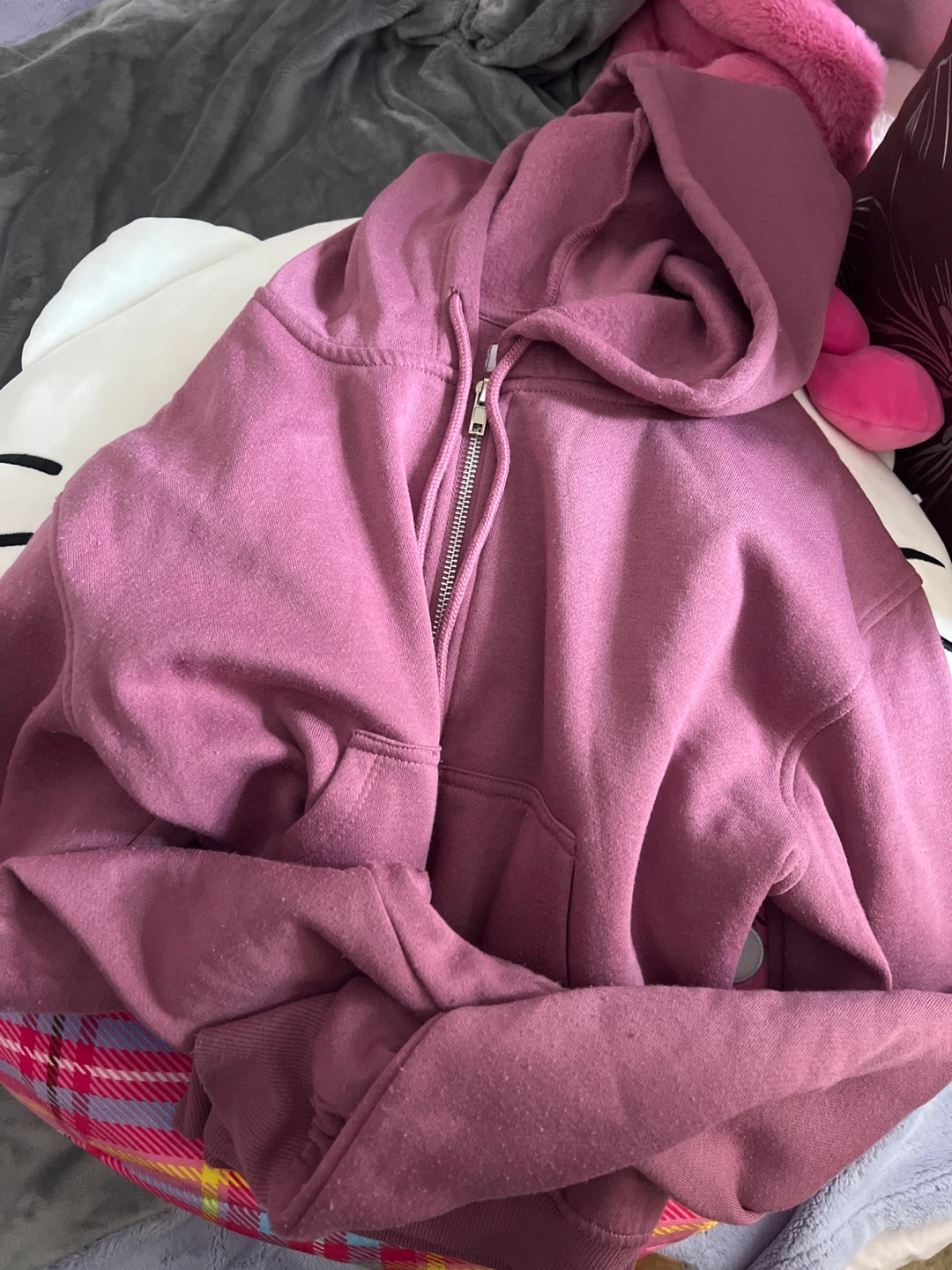 Purple Women’s ' Zip-Up Hoodie