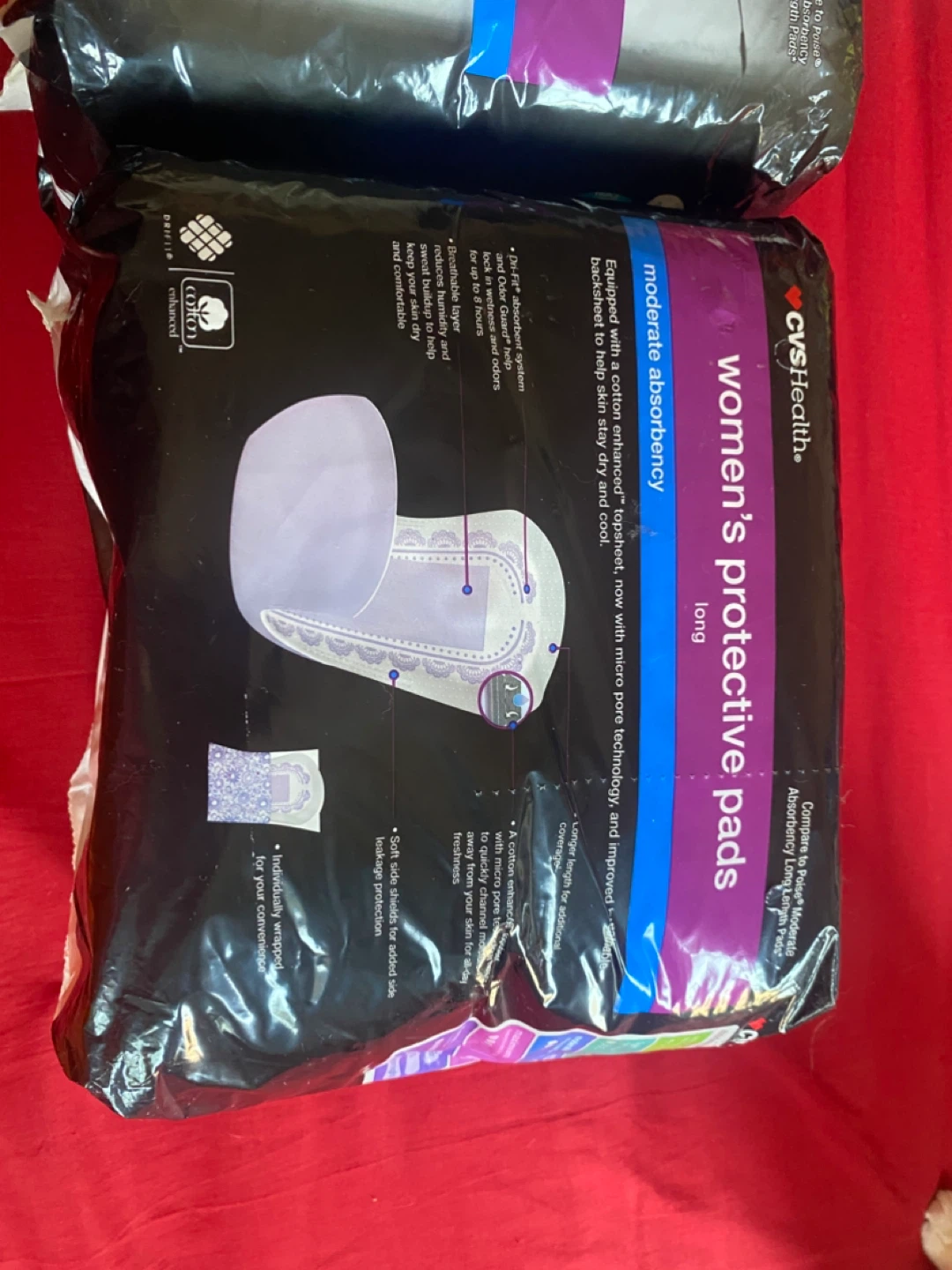 Women's Protective Pads, long, 54 Count - photo 2