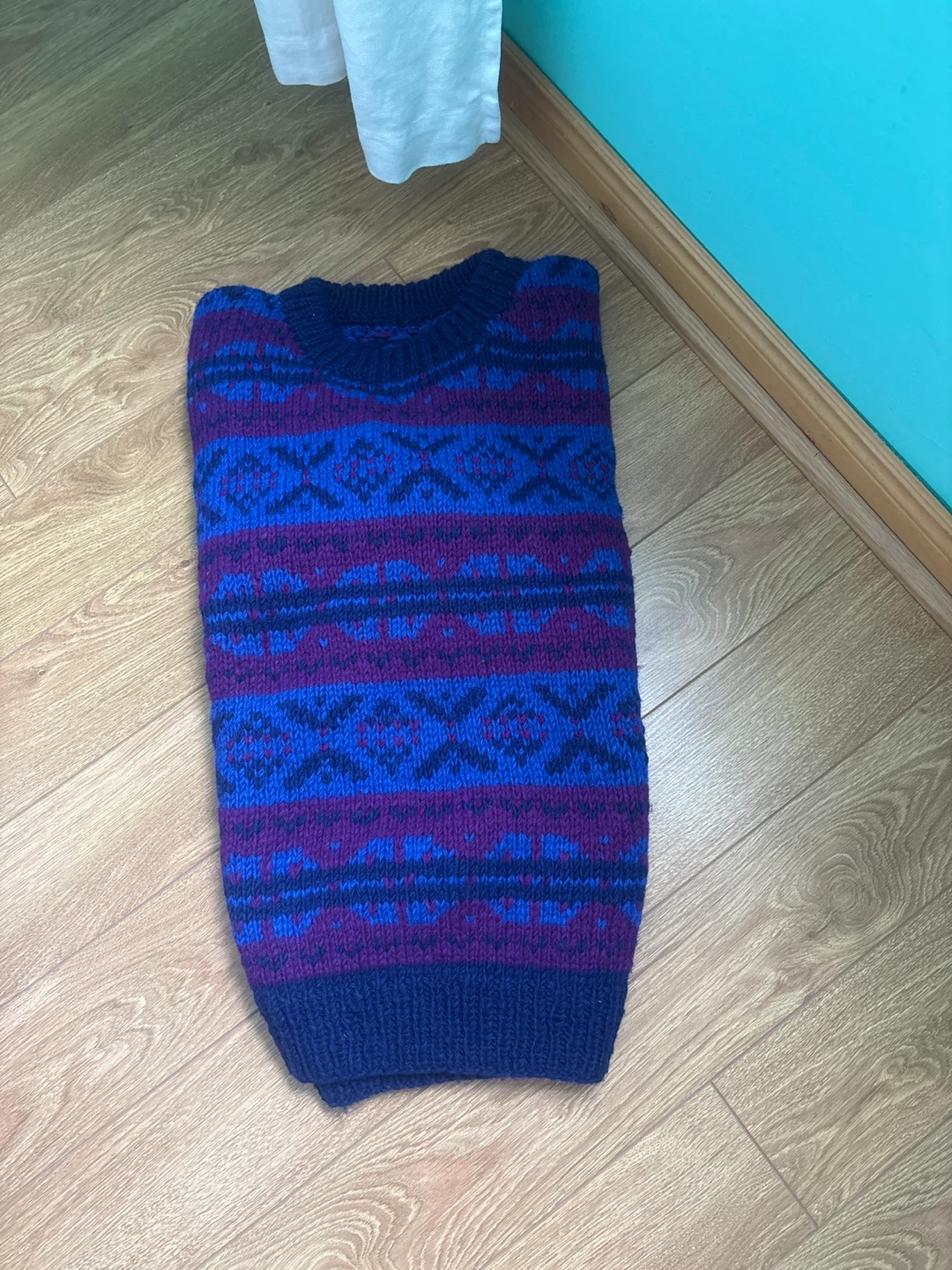 Men's Fair Isle Knit Sweater - photo 3