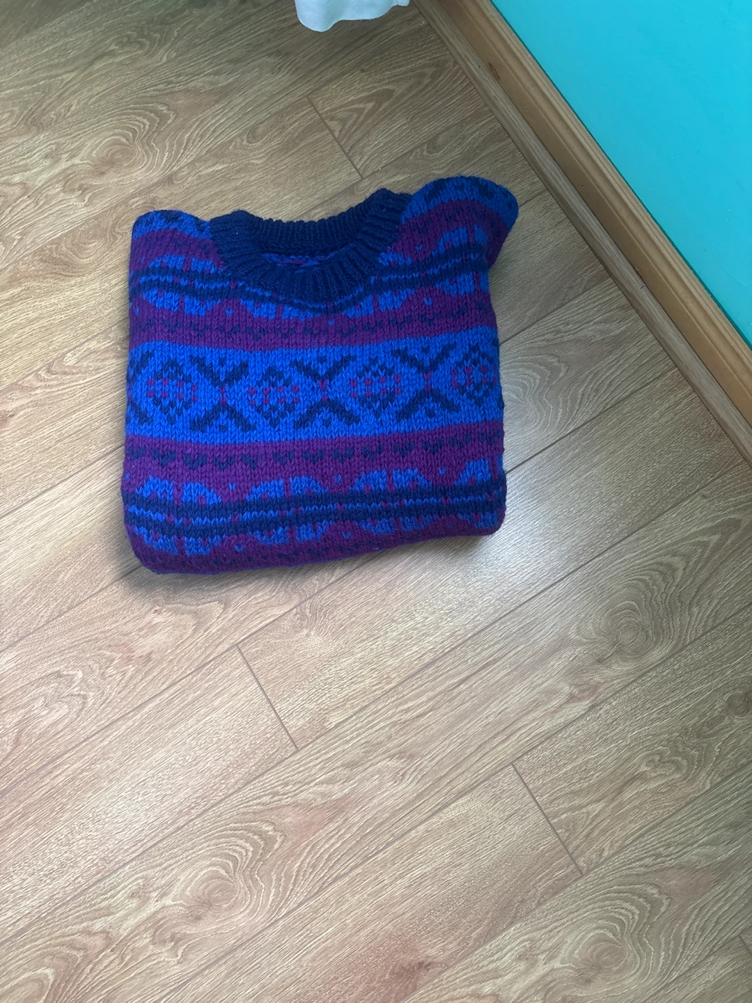 Men's Fair Isle Knit Sweater - photo 4