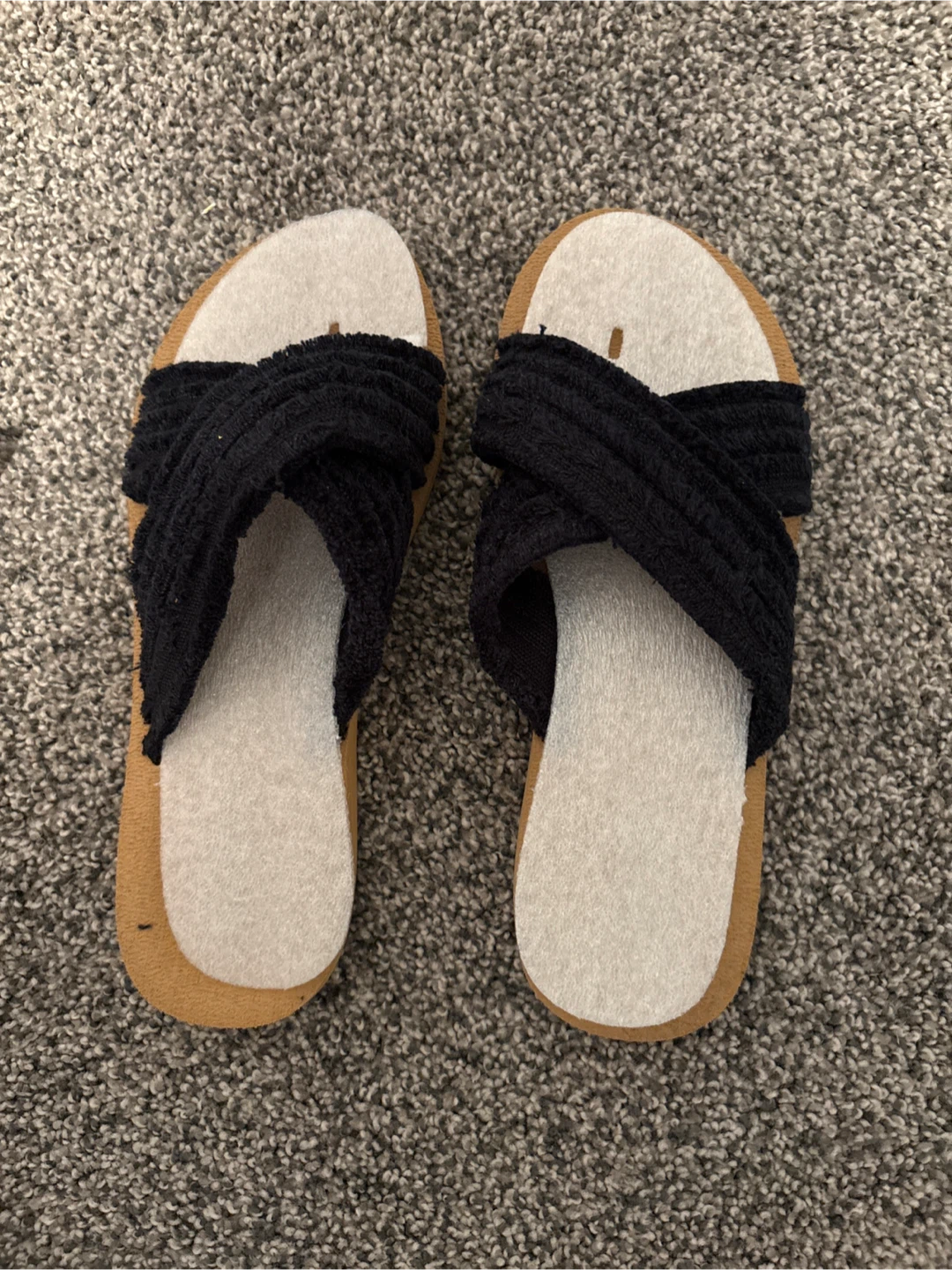 New Roxy Lyla Sandals Size 8 Black