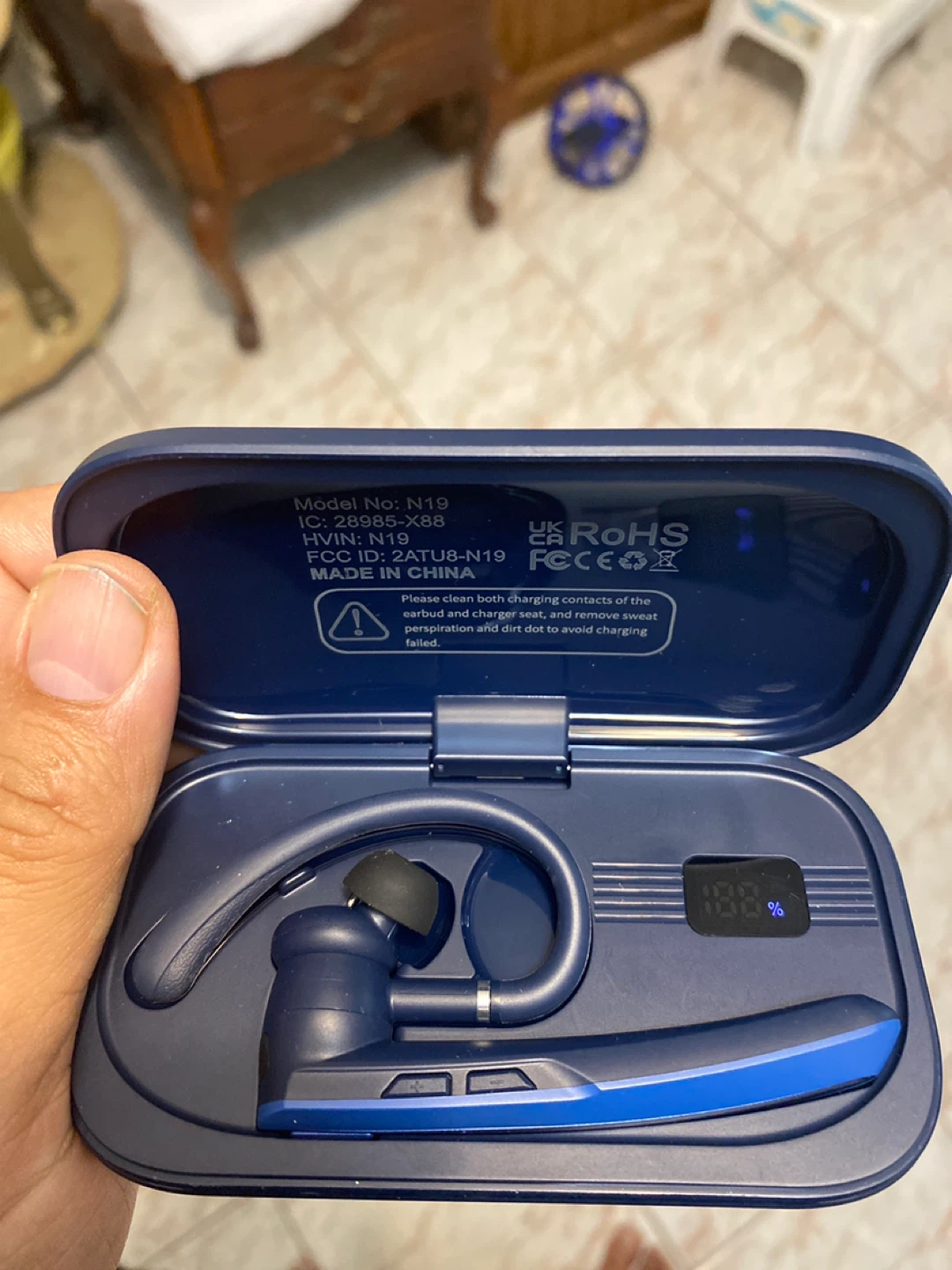 N19 Wireless Earbud with Charging Case