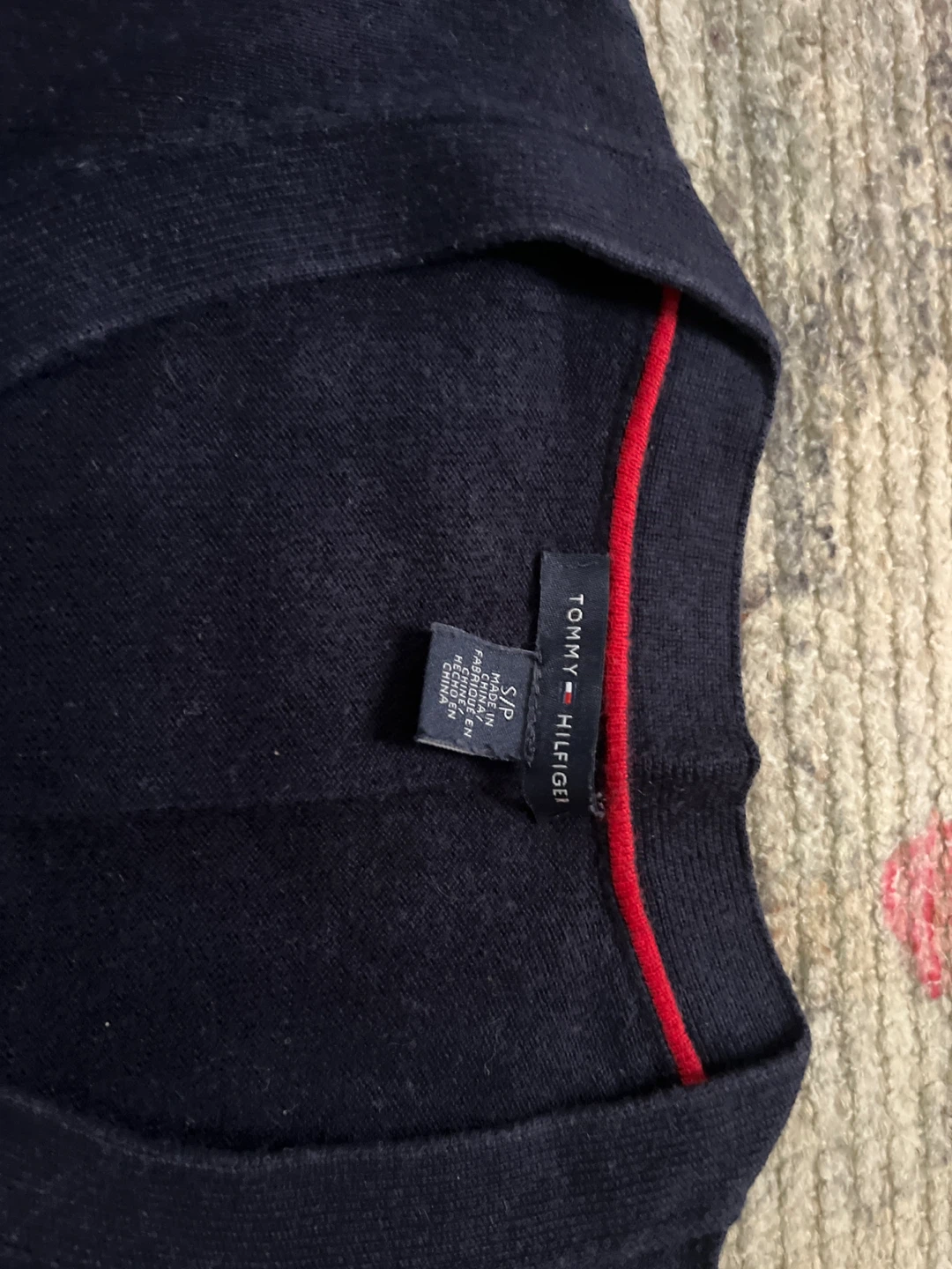 Tommy Hilfiger Navy Blue Cardigan Sweater Size S - photo 2