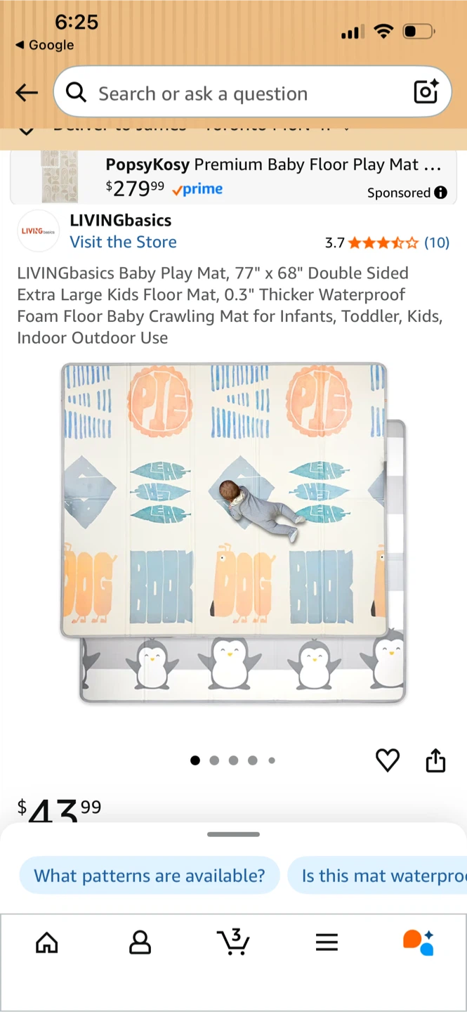 Baby Floor Play Mat