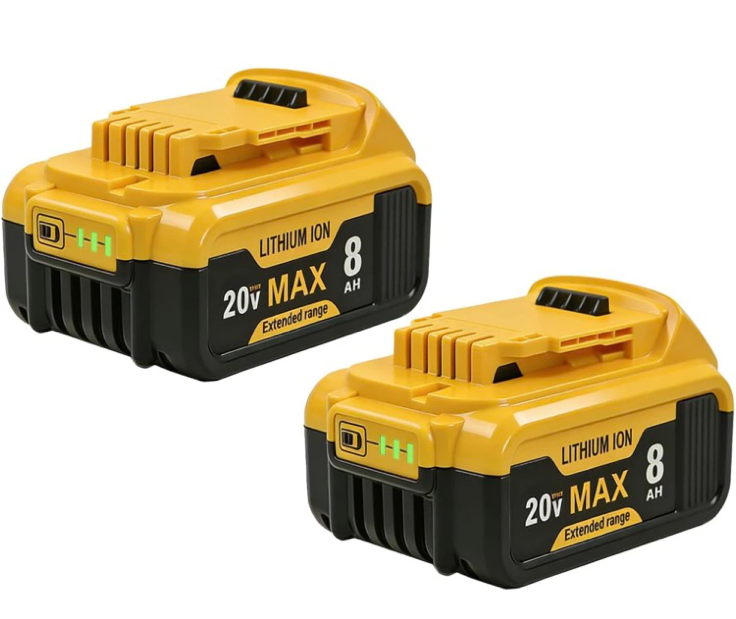20V MAX 8Ah Lithium-Ion Replacement Battery for DeWalt