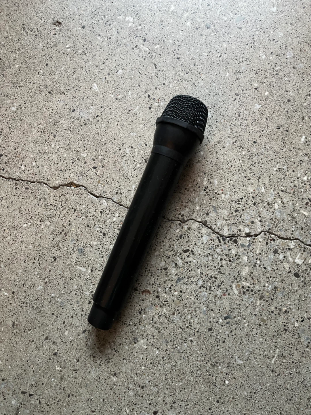 Fake plastic microphone