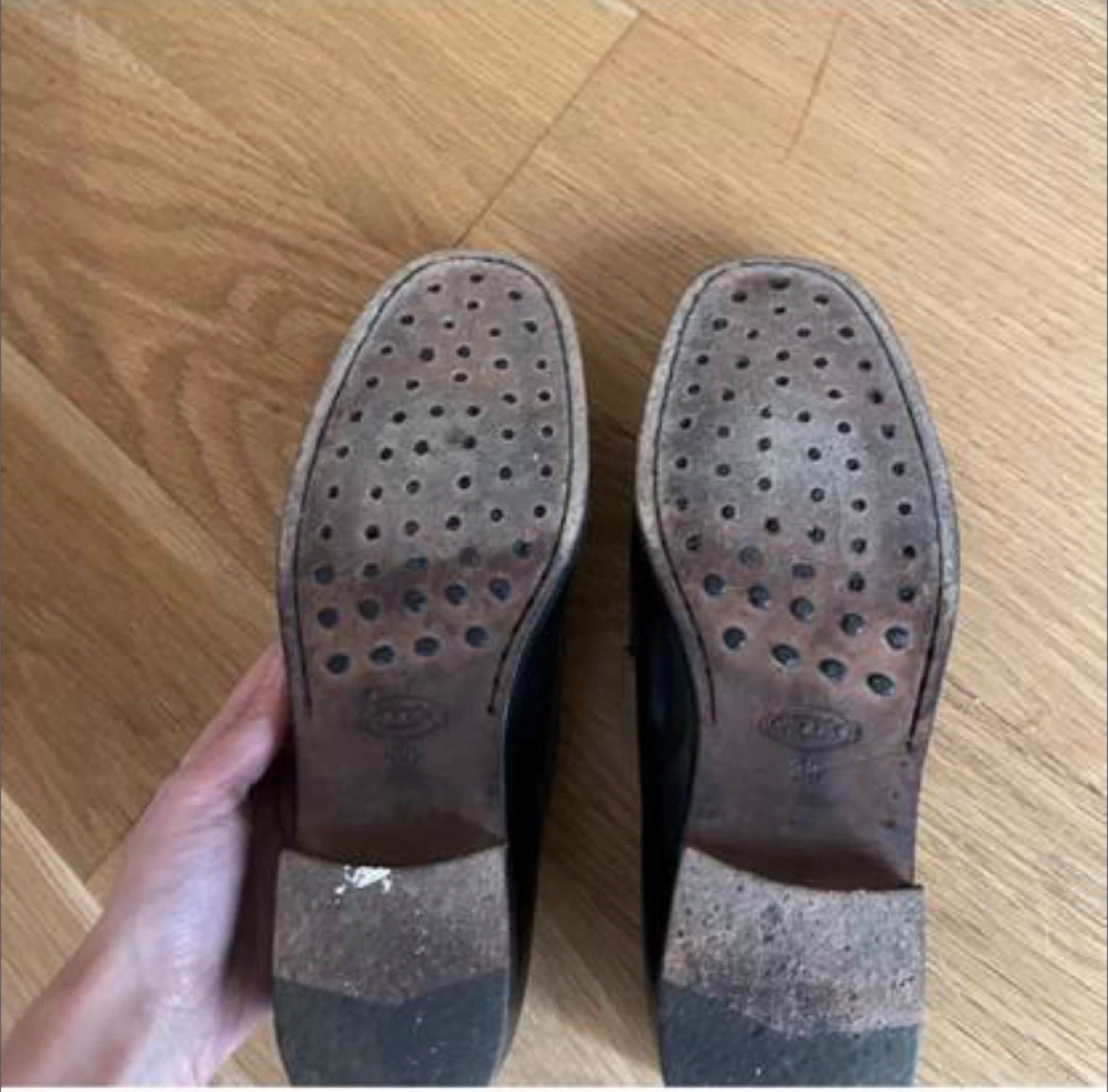TOD'S Black Leather Penny Loafers - Women's Size 9 - photo 4