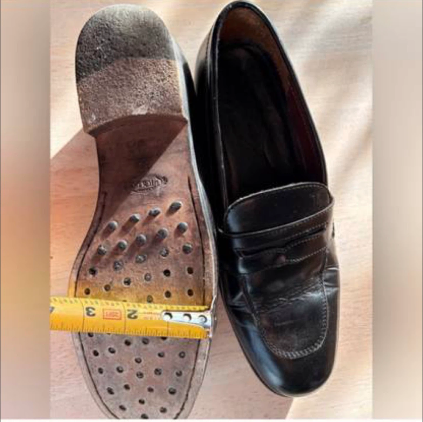 TOD'S Black Leather Penny Loafers - Women's Size 9 - photo 5