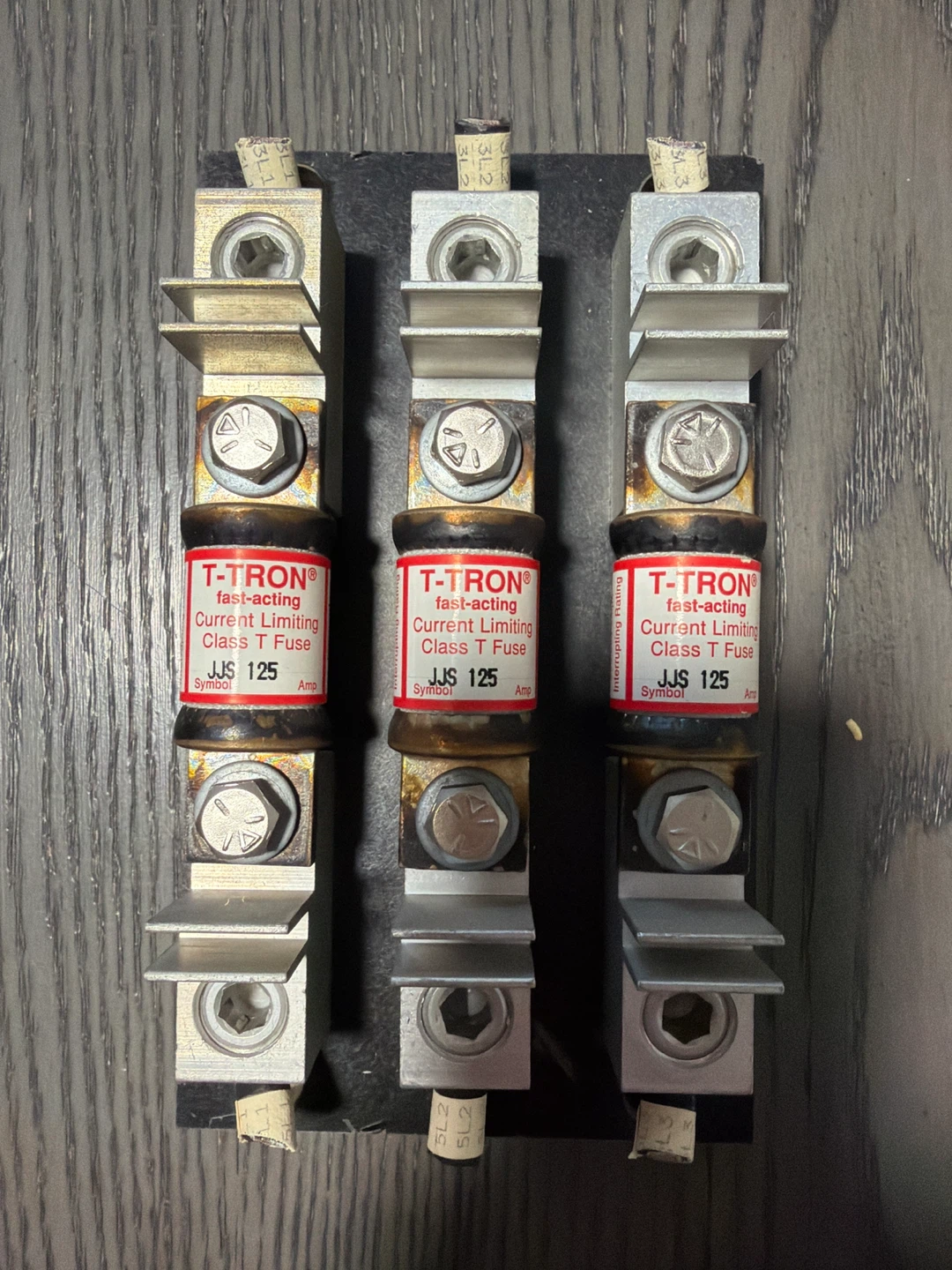 T-TRON Class T Fuse JJS 125 Amp (Set of 3)