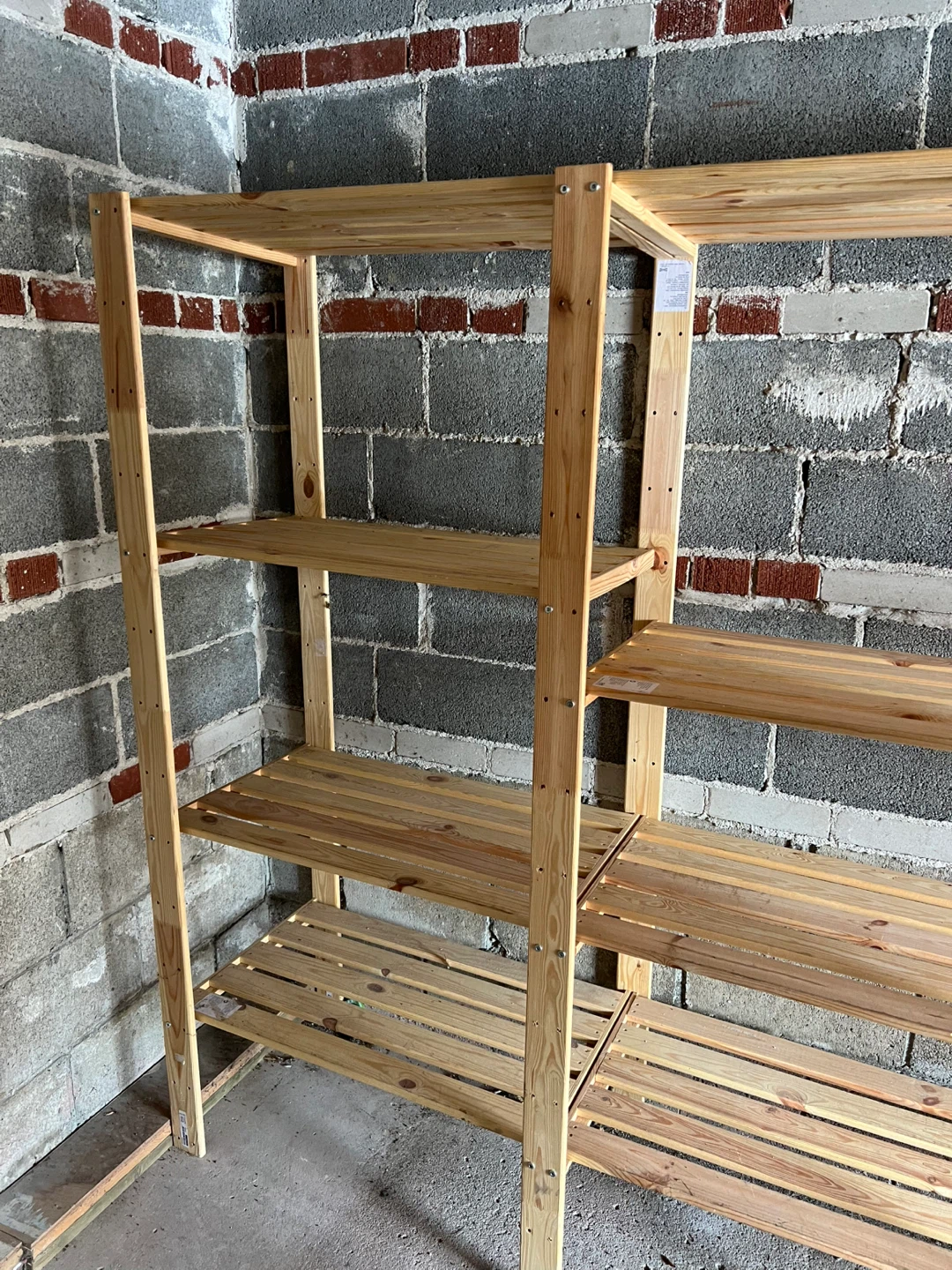 IKEA garage shelf