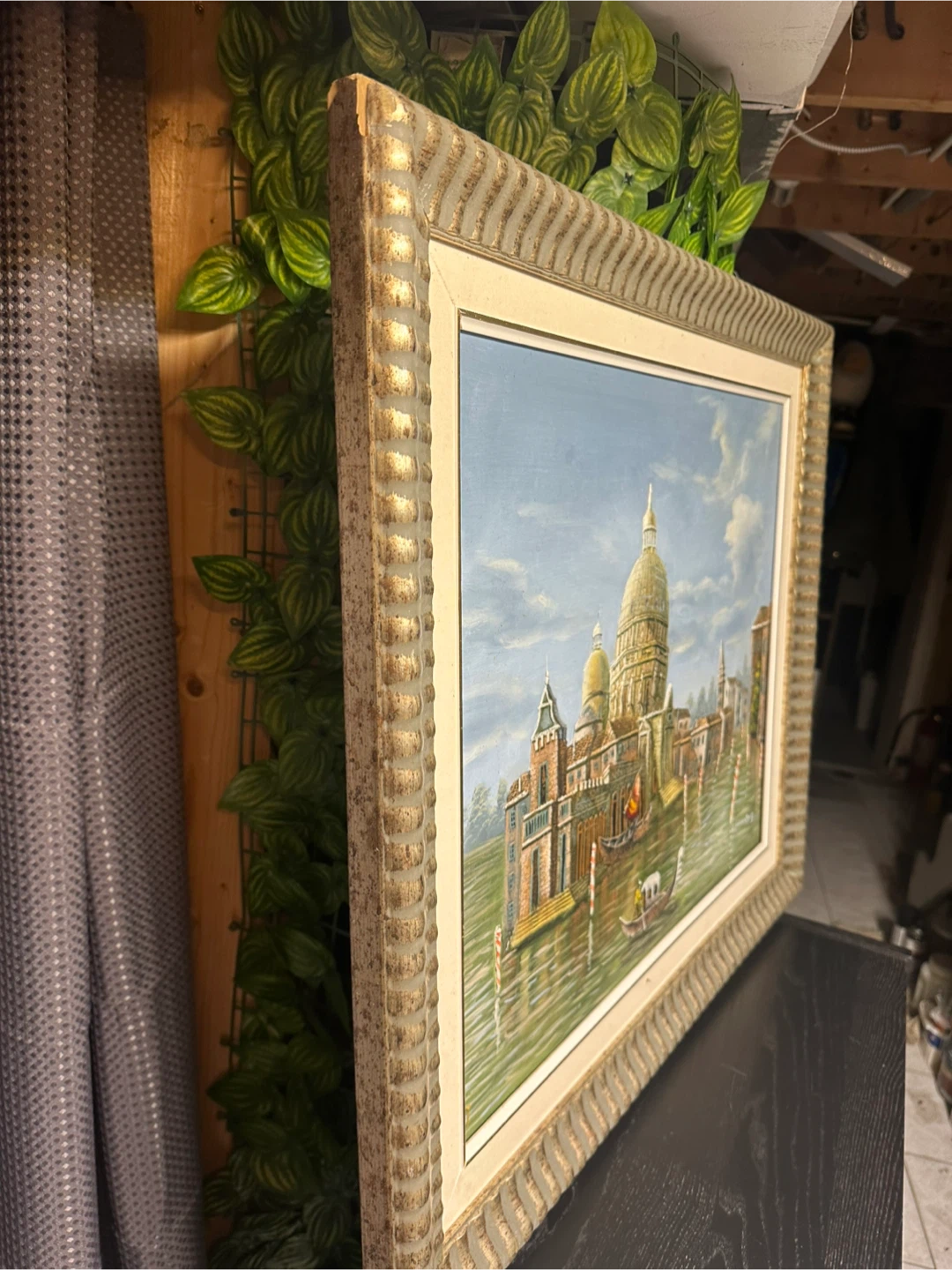 C. Manning Original Oil Painting of Venice Scene - photo 4