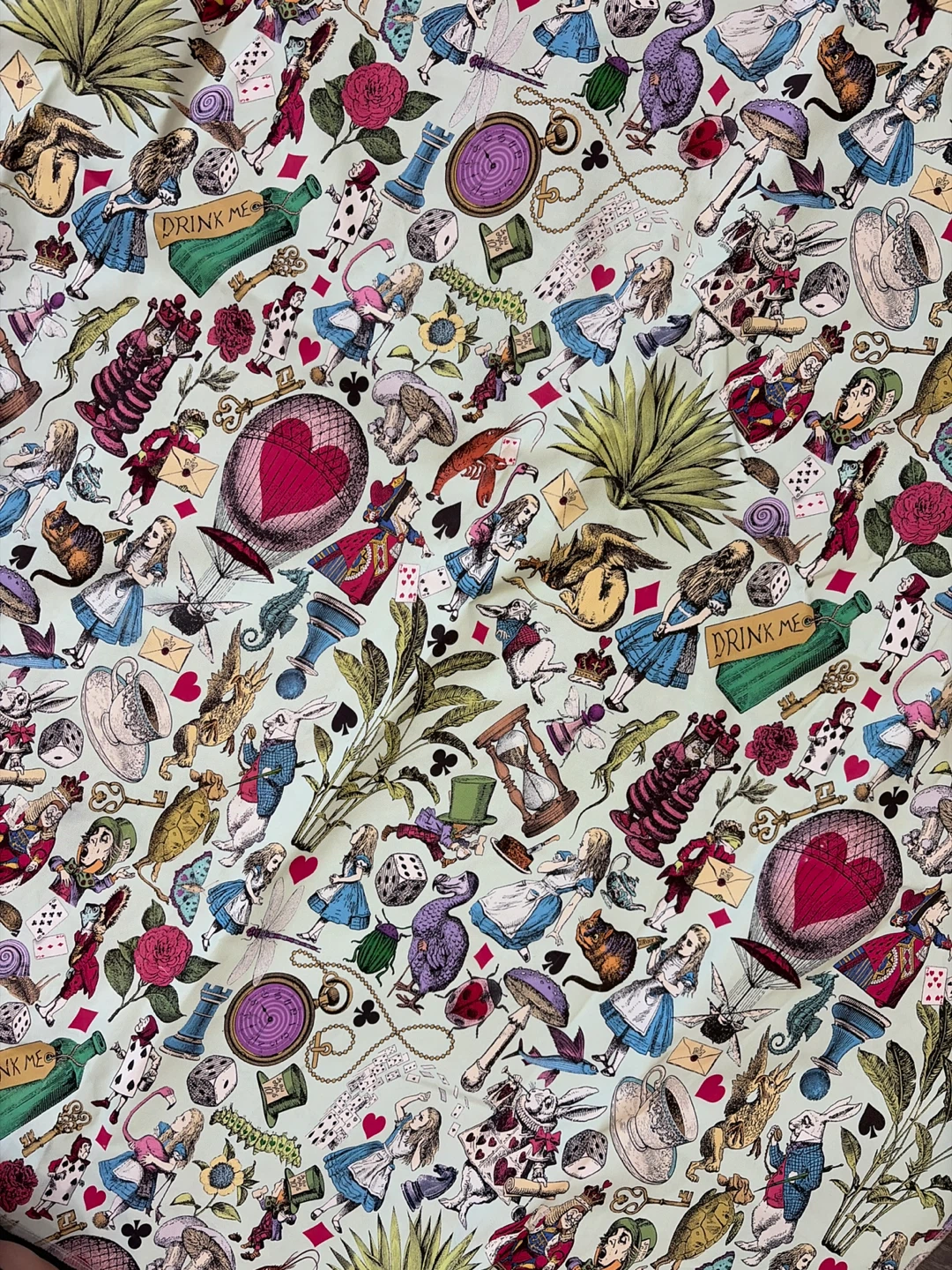 Alice in Wonderland Themed Game Mat with Pieces - photo 2