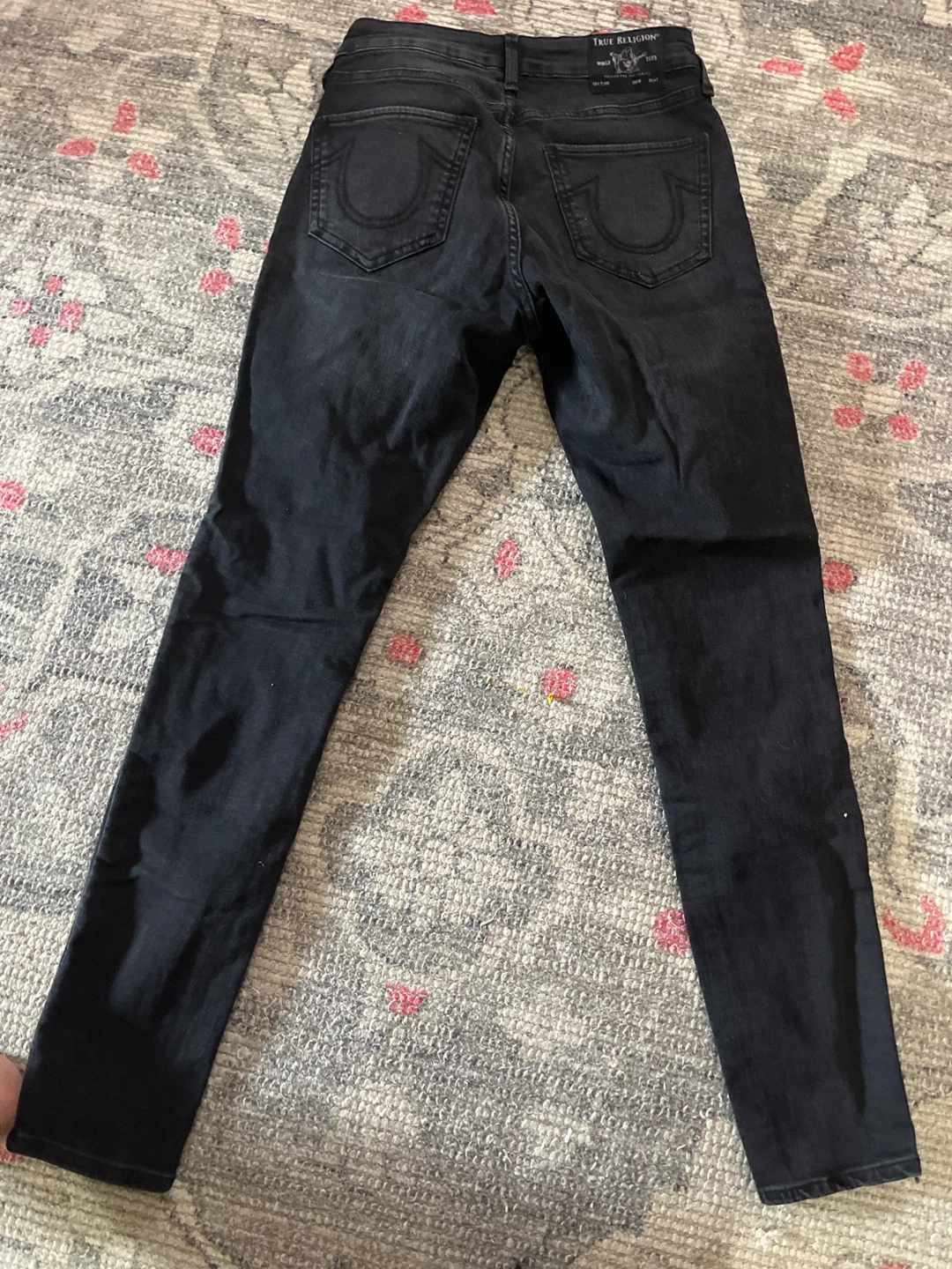 True Religion Black Jeans - photo 2