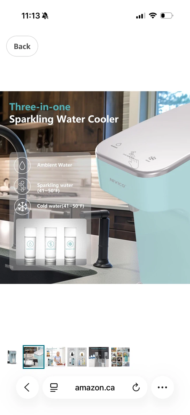 NIVICO THENEA DC02 Sparkling Water Cooler - photo 4