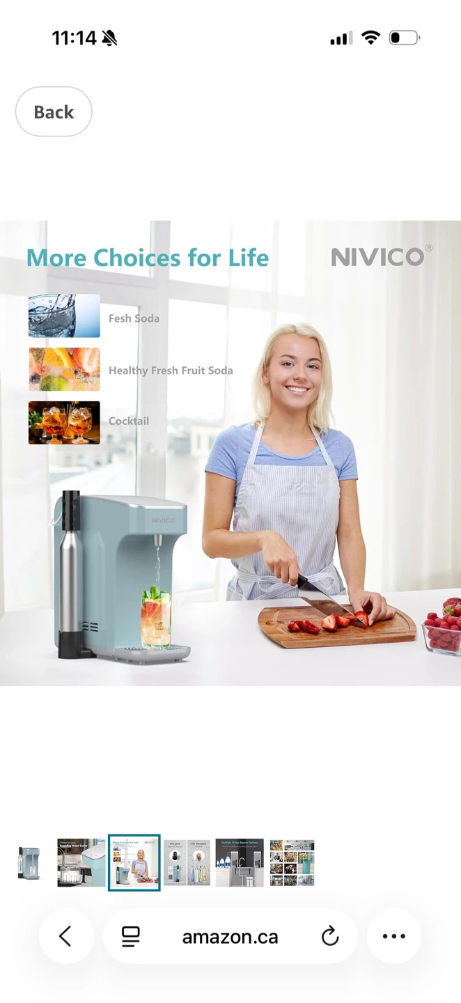 NIVICO THENEA DC02 Sparkling Water Cooler - photo 5