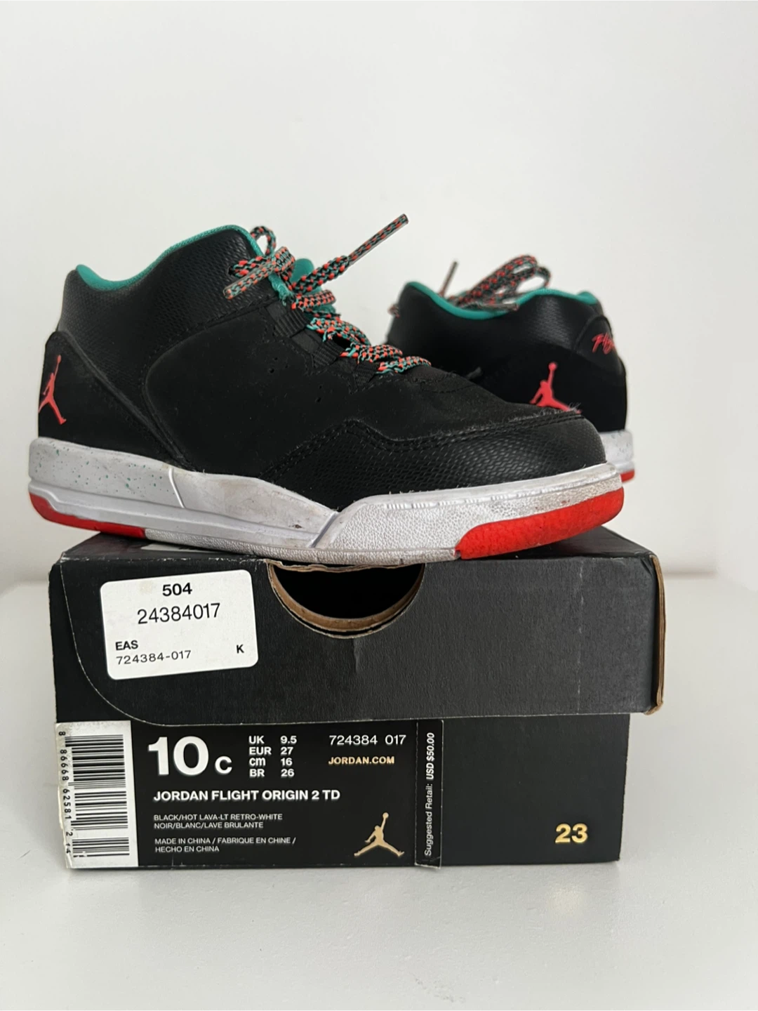 Jordan Flight Origin 2 TD Kids Shoes