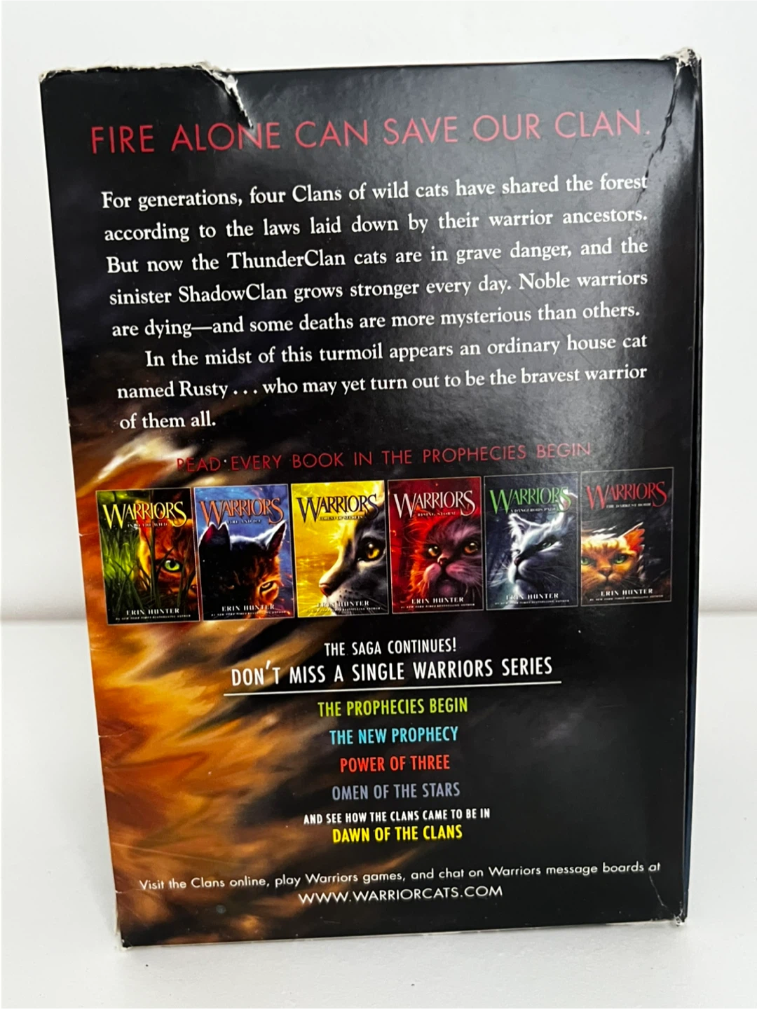 Warriors: The Complete First Series Book Box Set by Erin Hunter - photo 4