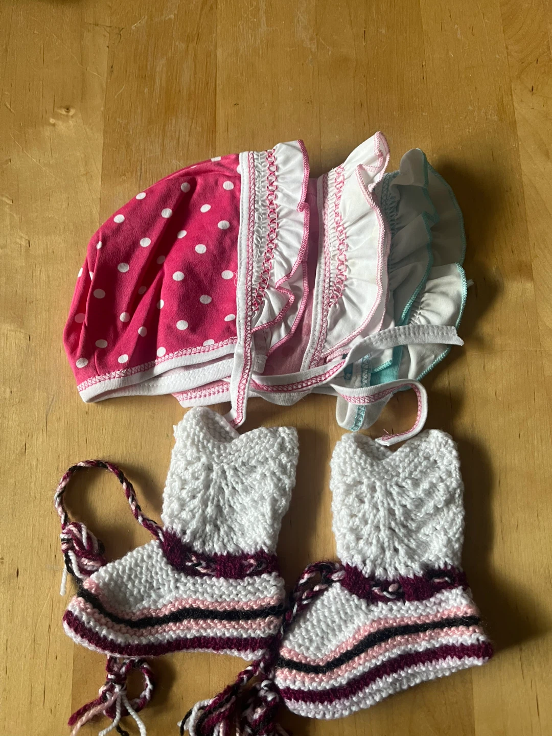 Baby Hat, Diaper Cover, and Booties Set