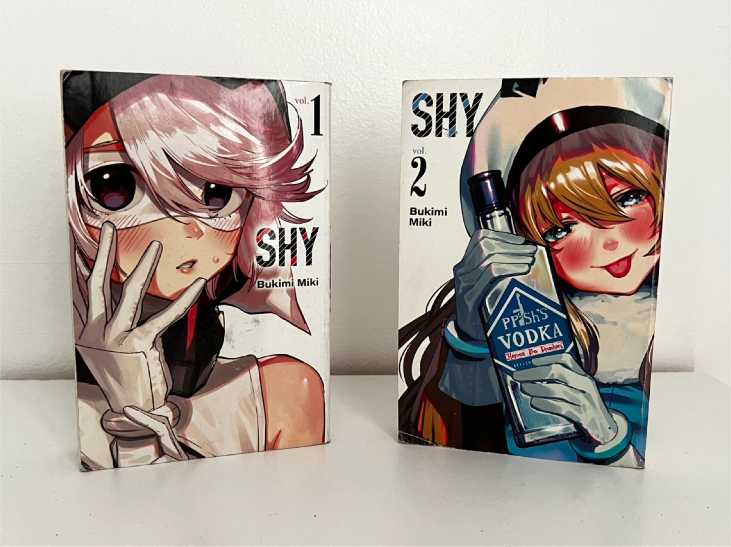Shy Manga Volumes 1 & 2