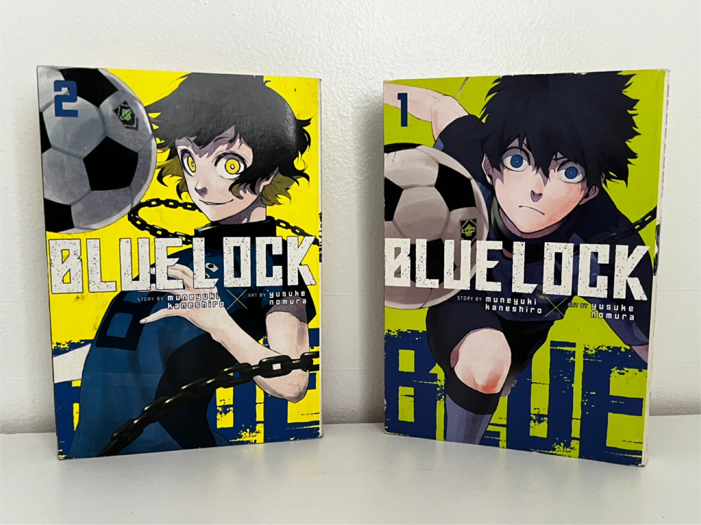 Blue Lock Manga Volumes 1 & 2