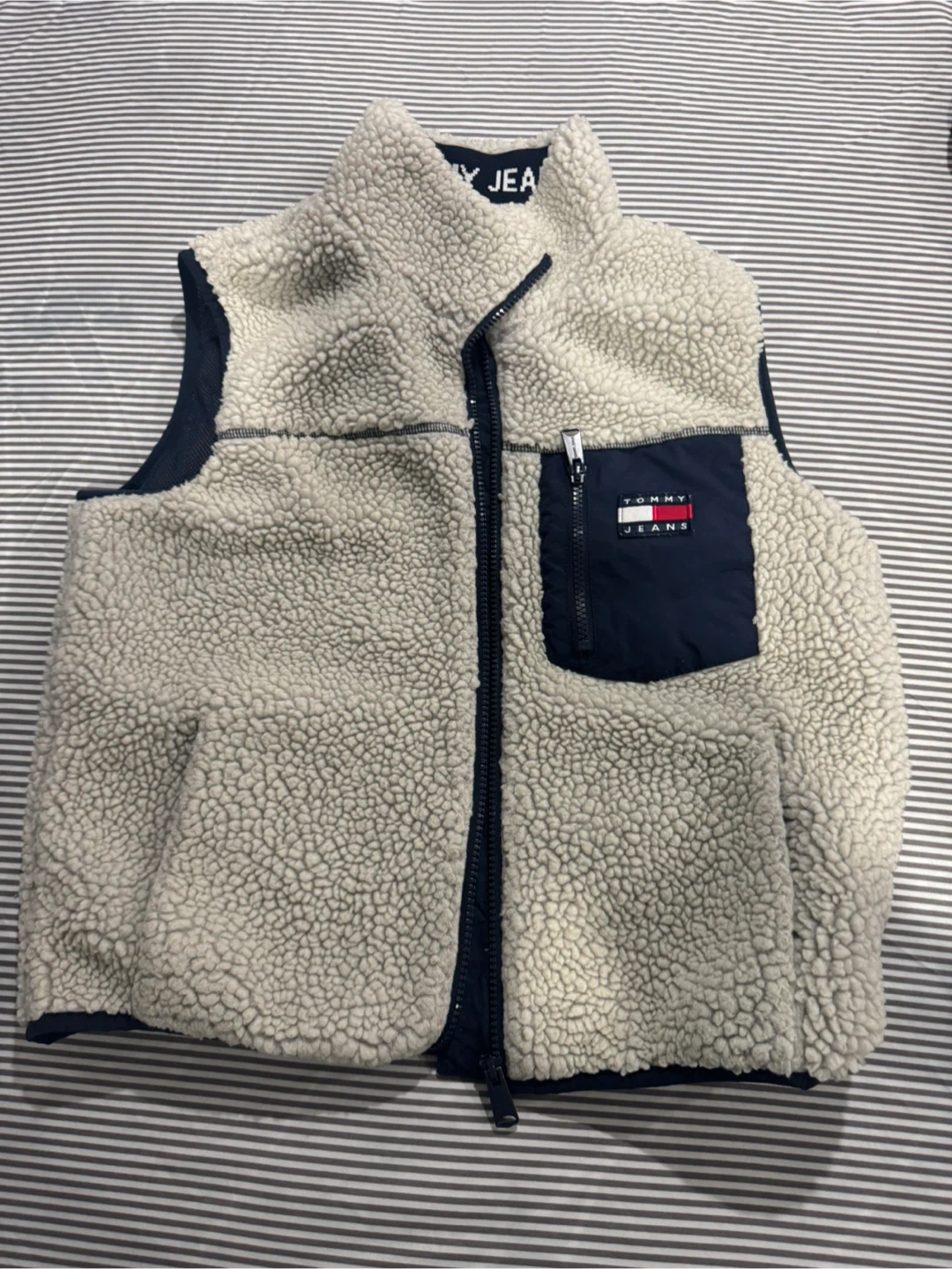 Tommy Jeans Fleece Vest Size S