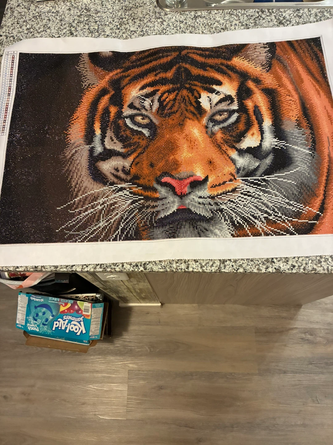 Tiger Diamond Painting Kit