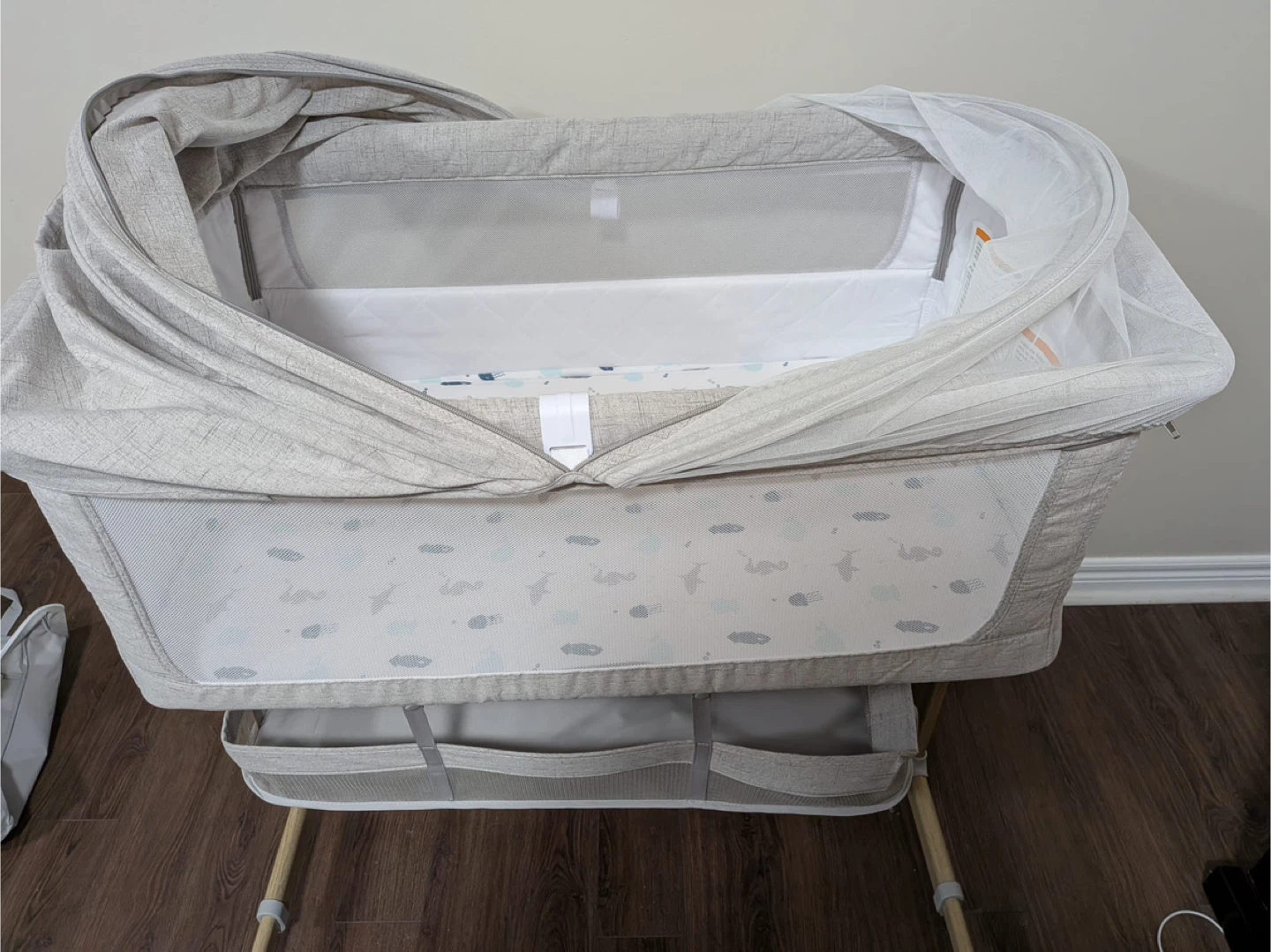 Baby Bassinet with Canopy