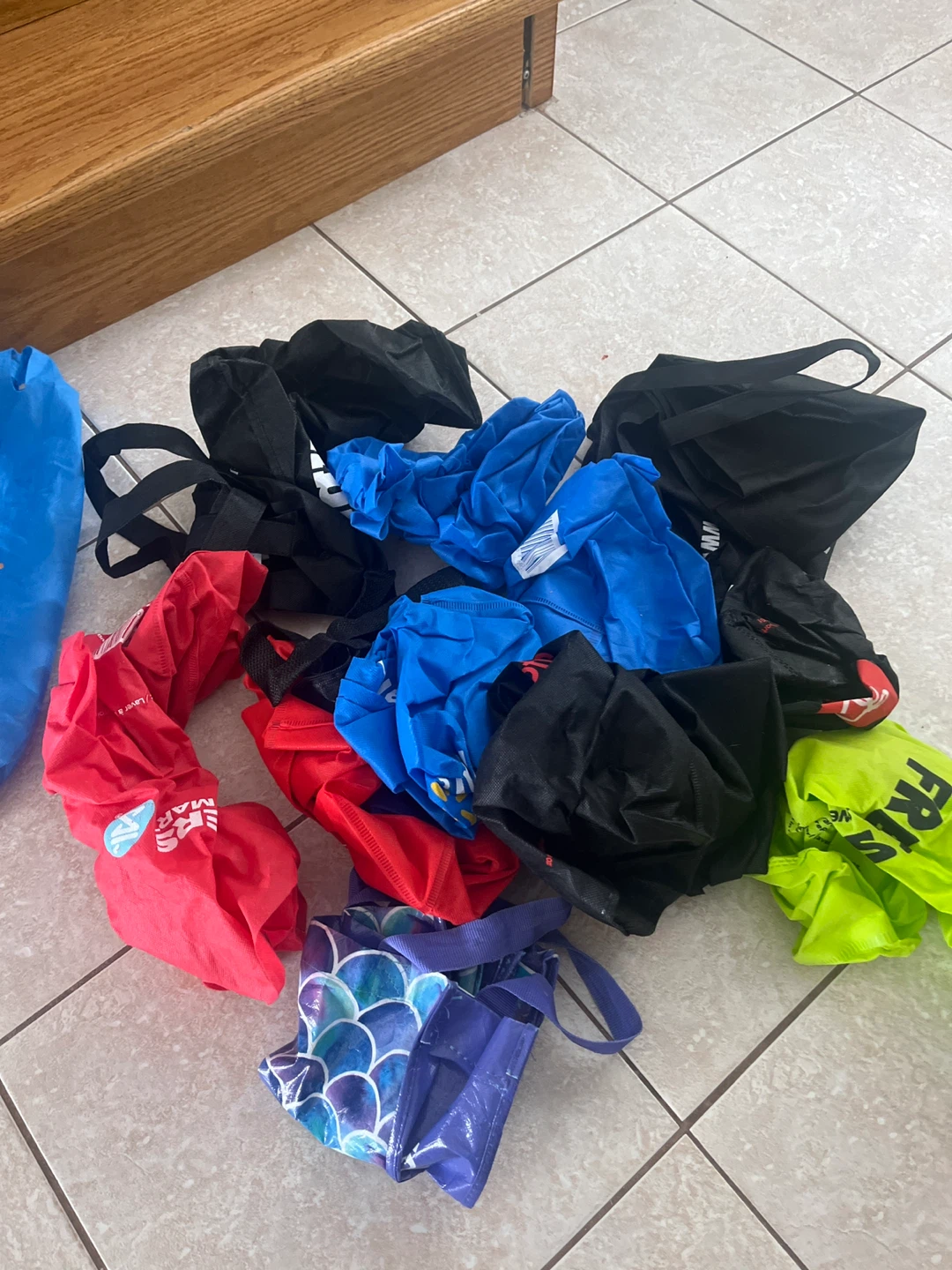 Assorted Reusable Shopping Bags