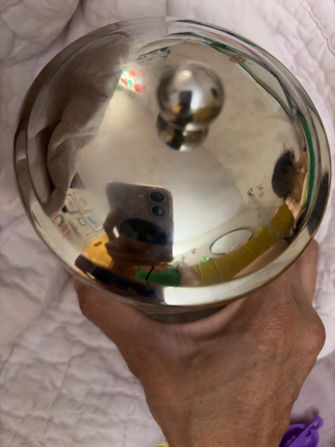 Free cotton bud or cotton swab glass container - photo 2