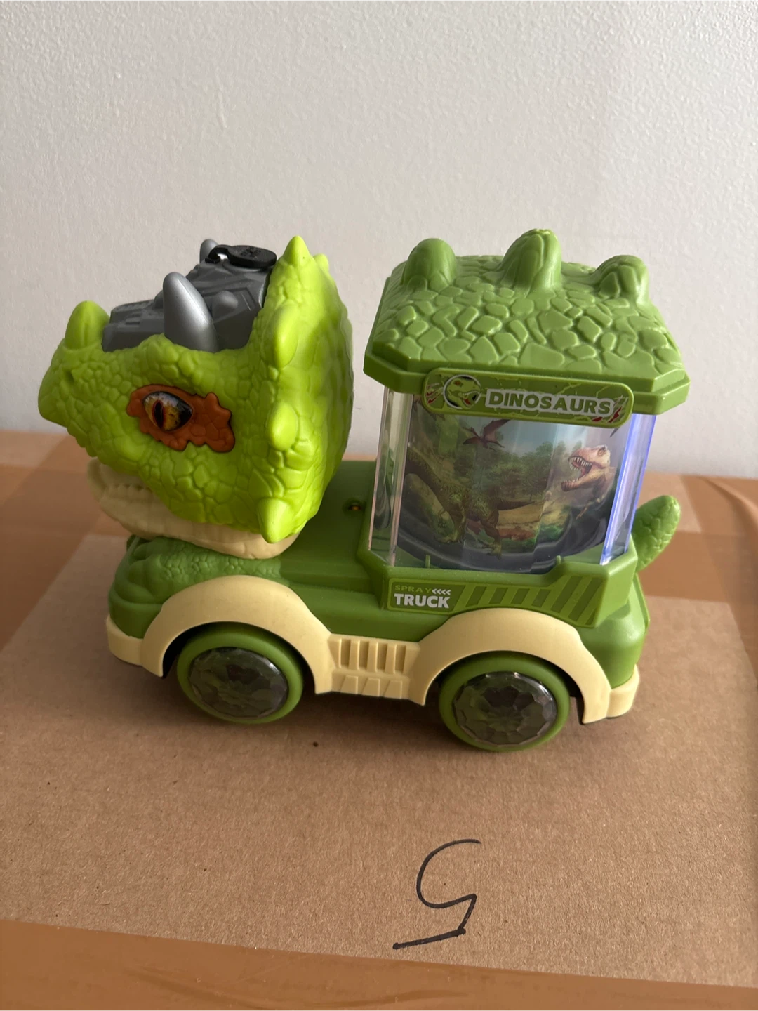 Dinosaur Spray Truck Toy