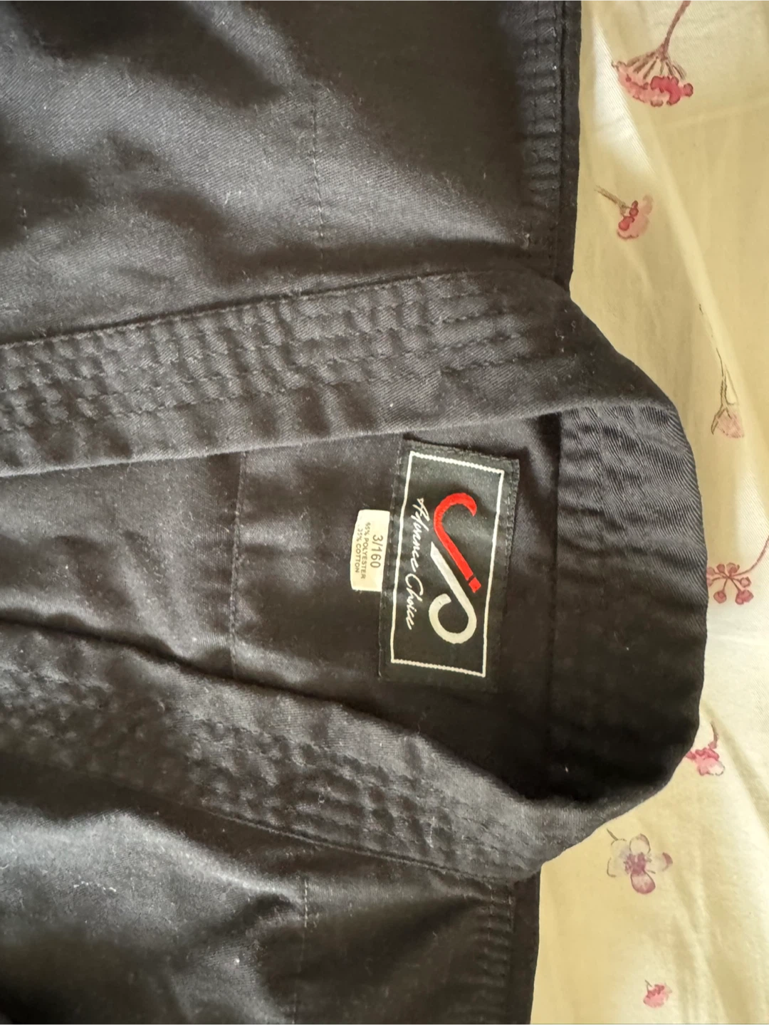 Advance Choice Black Karate Gi with White Belt - photo 4