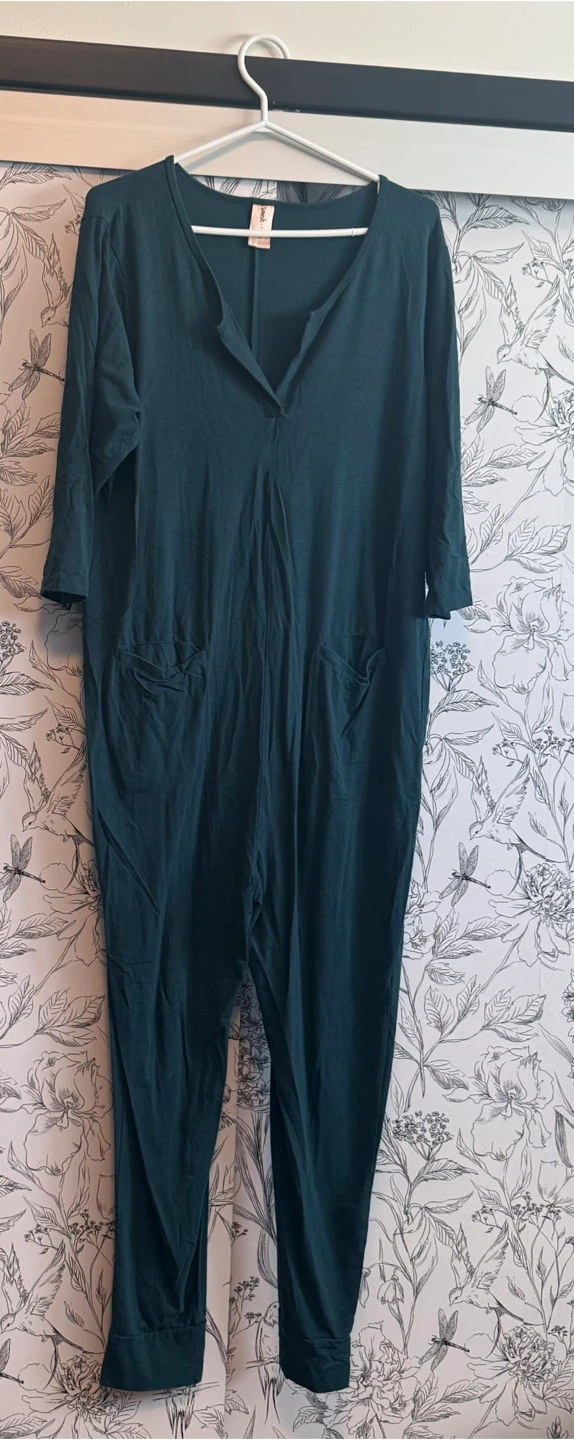 Smash + Tess Green Jumpsuit, size L, $20